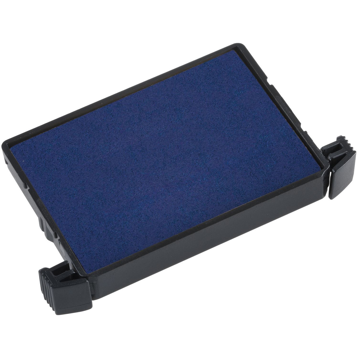 One Color Replacement Ink Pad for 4850, 4810, 4836 Trodat Stamps in blue, shown in a rectangular black plastic casing.