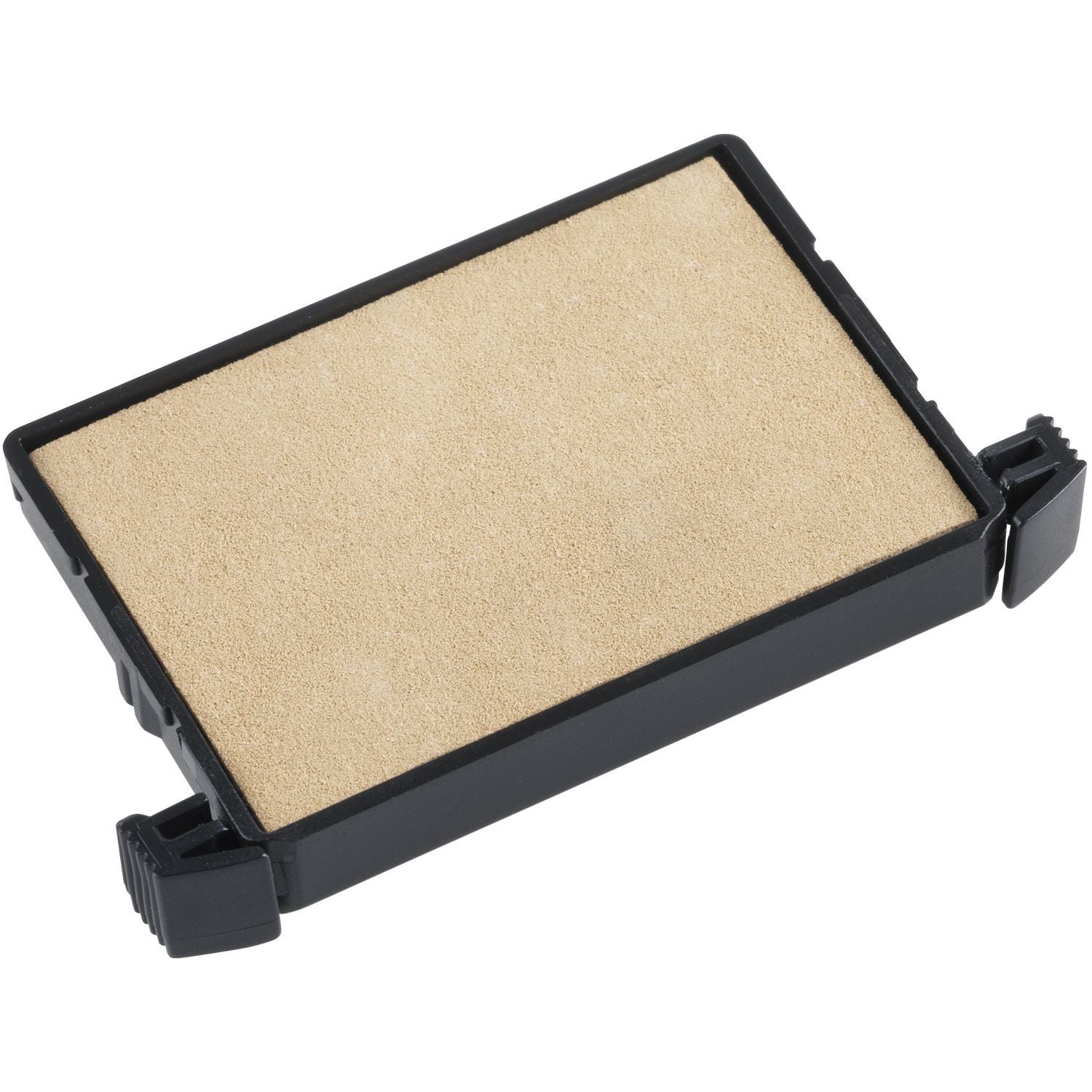 One Color Replacement Ink Pad for 4850, 4810, 4836 Trodat Stamps, shown in black casing with beige ink surface.