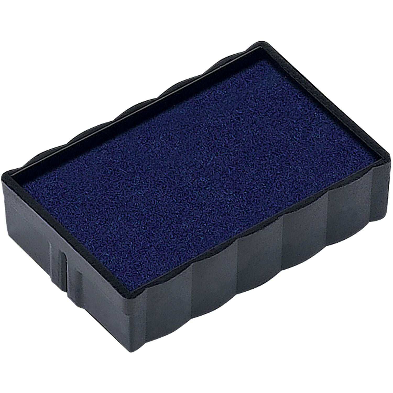 One Color Replacement Ink Pad for 4810 and 4850 Trodat Stamps in blue, shown in a black plastic casing.