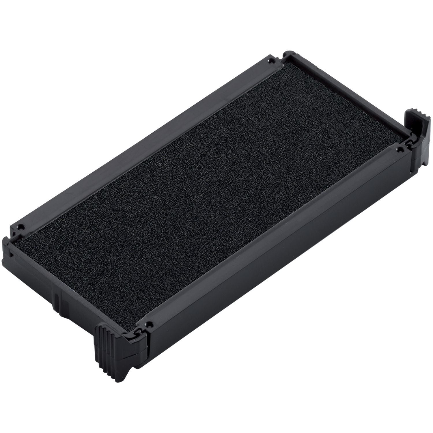One Color Replacement Ink Pad for 4913 Trodat Stamp in black, shown in a rectangular shape with a black ink surface and plastic casing.