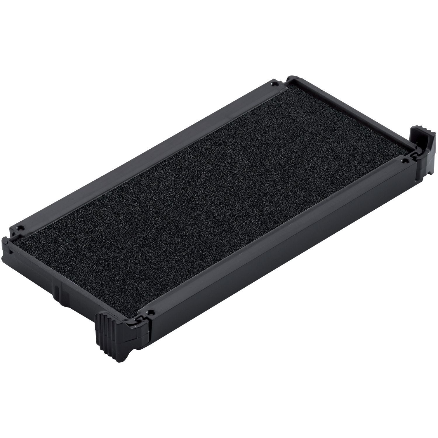 One Color Replacement Ink Pad for 4914 Trodat Stamp in black, rectangular shape with a textured surface, designed for easy installation.