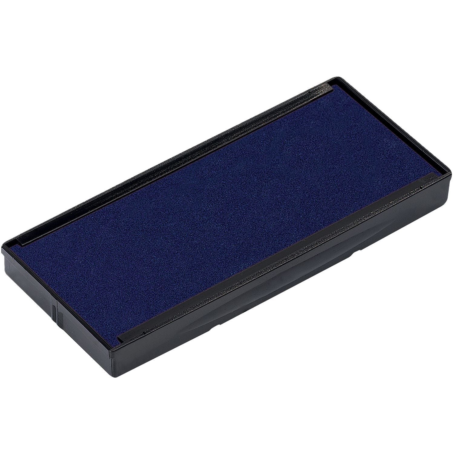 One Color Replacement Ink Pad for 4915 Trodat Stamp in blue, shown in a rectangular black plastic casing.