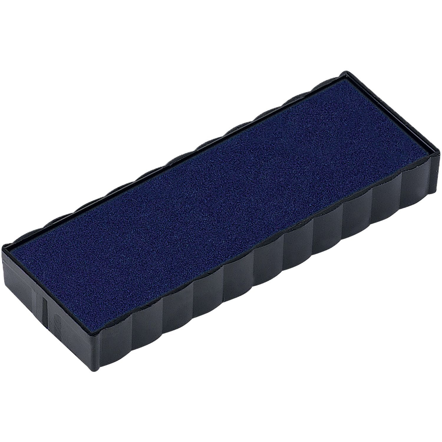 One Color Replacement Ink Pad for 4918, 4813, 4818, 48313 Trodat Stamps in blue, shown in a rectangular black plastic casing.