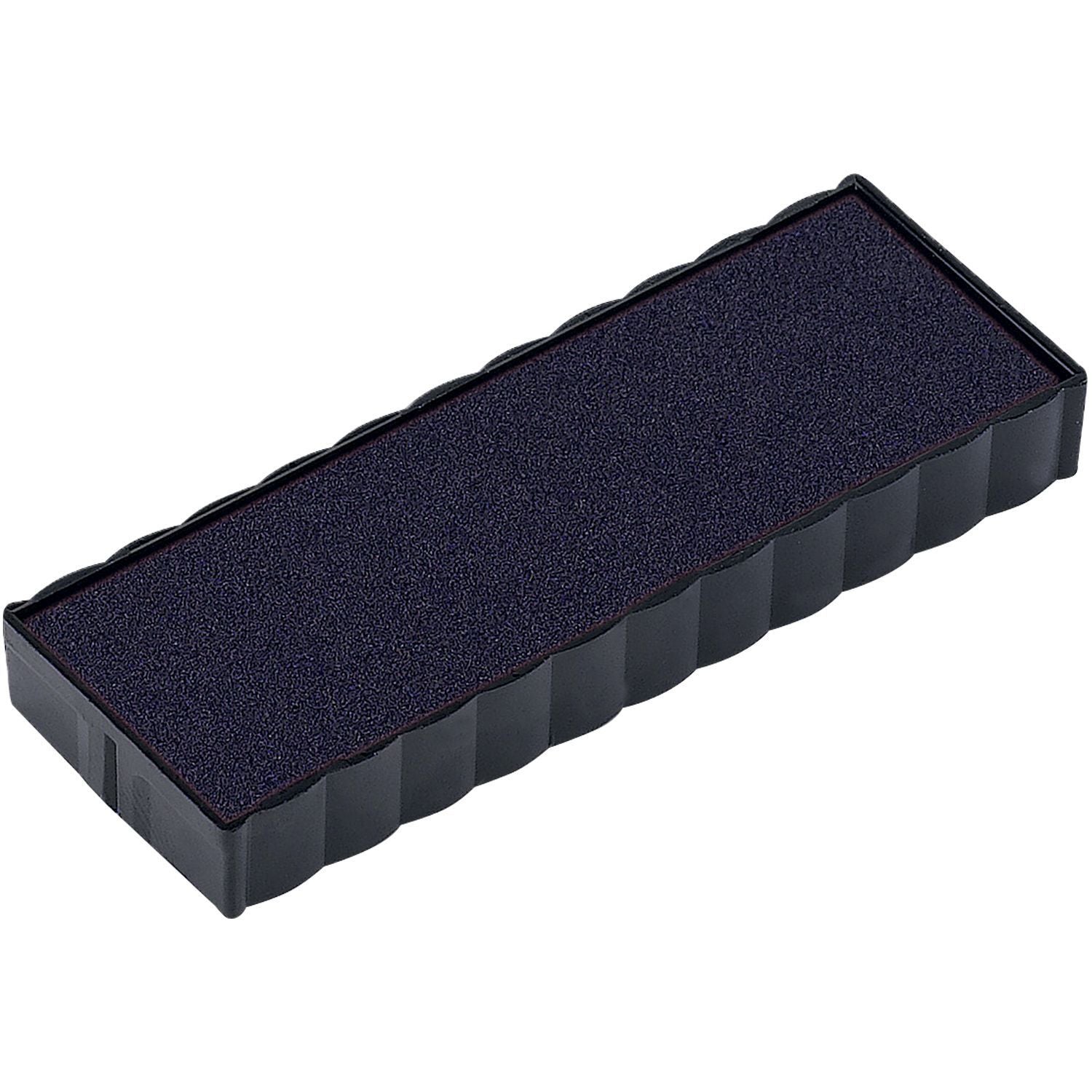 One Color Replacement Ink Pad for 4918, 4813, 4818, 48313 Trodat Stamps, shown in black casing with purple ink.