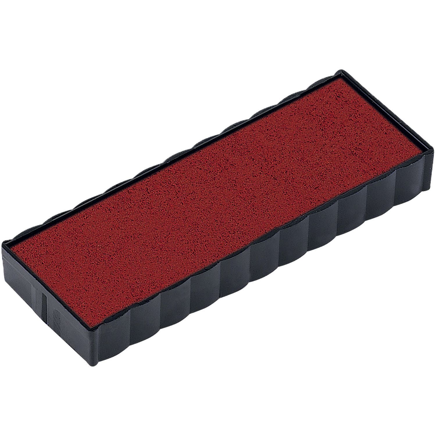 One Color Replacement Ink Pad for 4918, 4813, 4818, 48313 Trodat Stamps in red, shown in a black plastic casing.