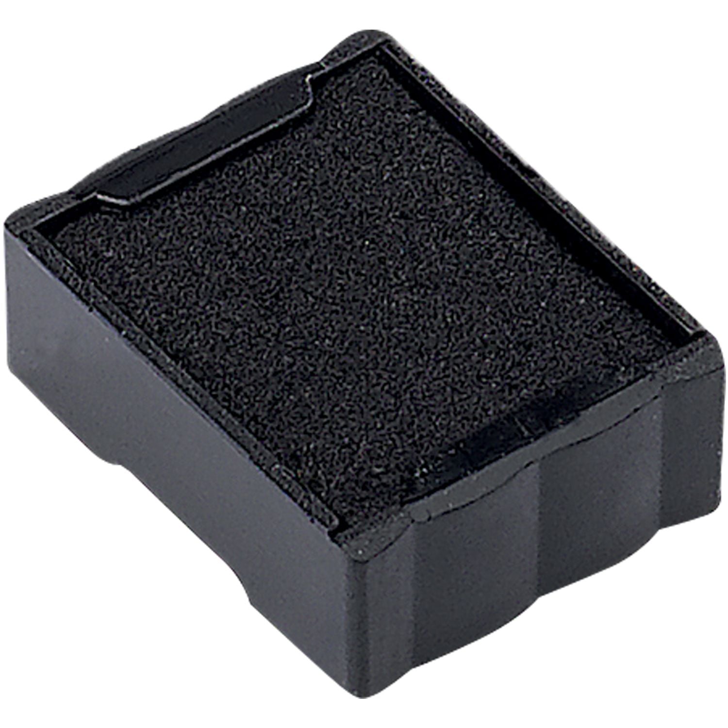 One Color Replacement Ink Pad for 4921 Trodat Stamp, black, shown in a close-up image with a textured surface and rectangular shape.