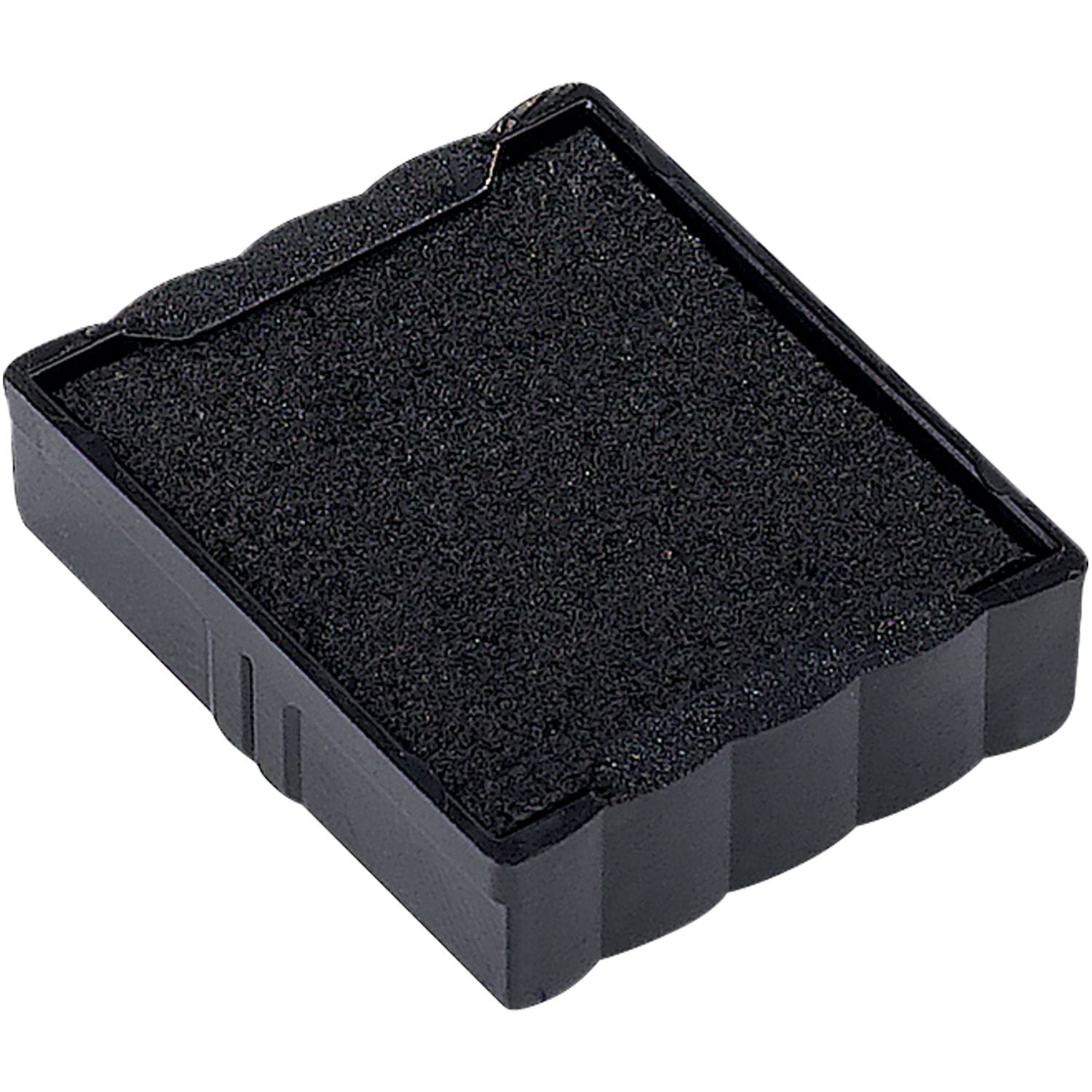 One Color Replacement Ink Pad for 4922 Trodat Stamp, black, shown in a close-up image with a textured surface and a rectangular shape.