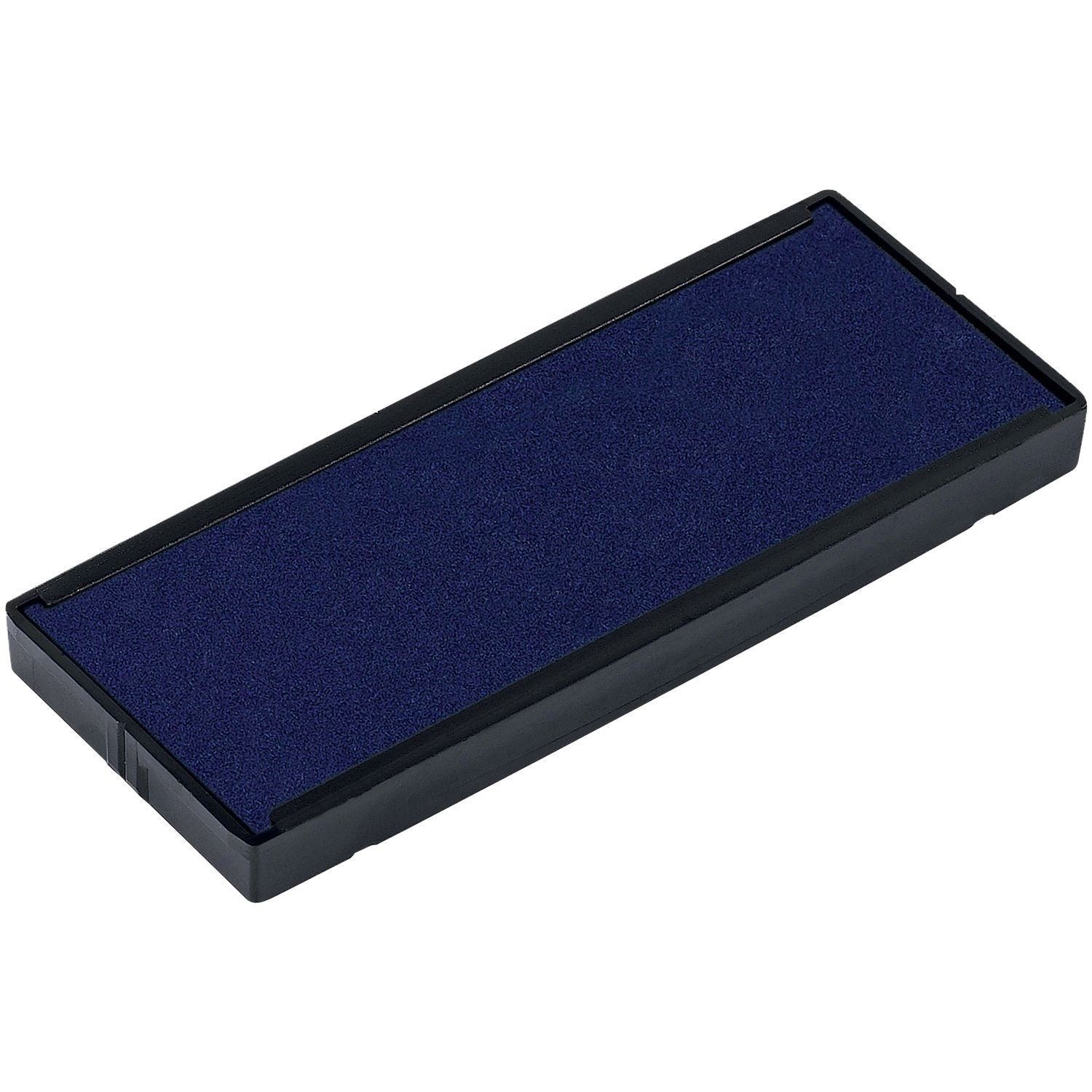 One Color Replacement Ink Pad for 4925 Trodat Stamp in blue, shown in a rectangular black plastic casing on a white background.