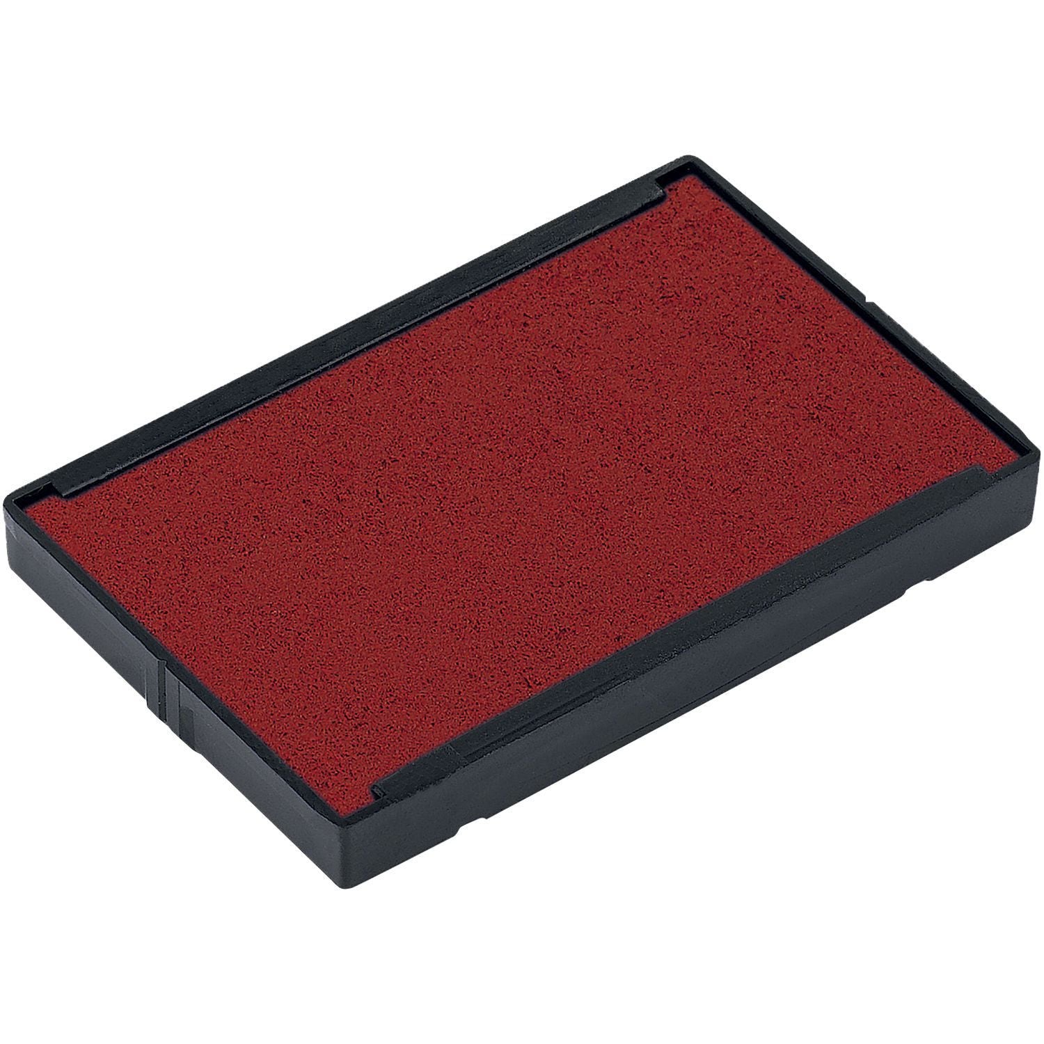 One Color Replacement Ink Pad for 4928 Trodat Stamp in red, shown in a rectangular black plastic casing.