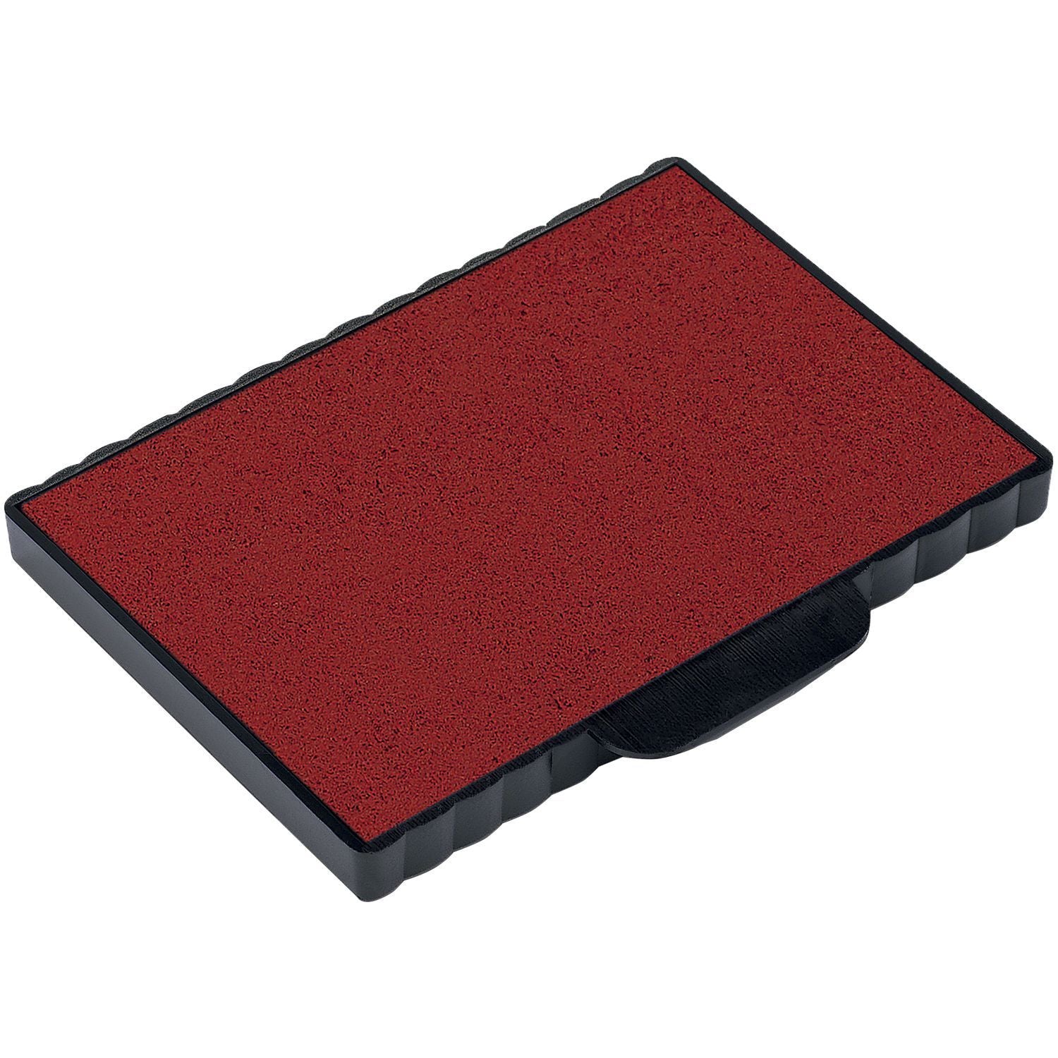 One Color Replacement Ink Pad for 5211, 54110, 54510 Trodat Stamps in red, shown in a rectangular black plastic casing.