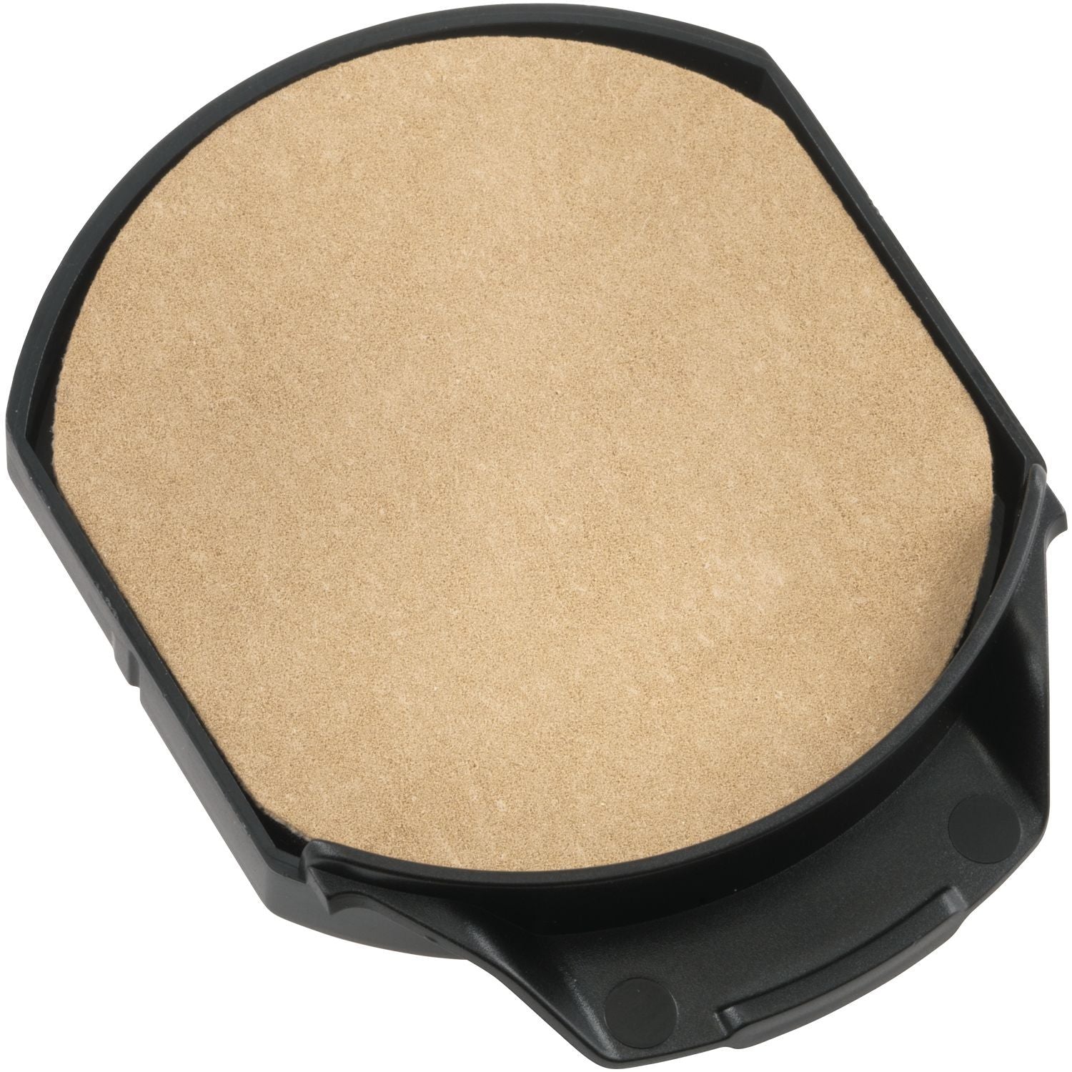 One Color Replacement Ink Pad for 5212, 5415, 54045 Trodat Stamps, shown in black casing with beige ink pad surface.