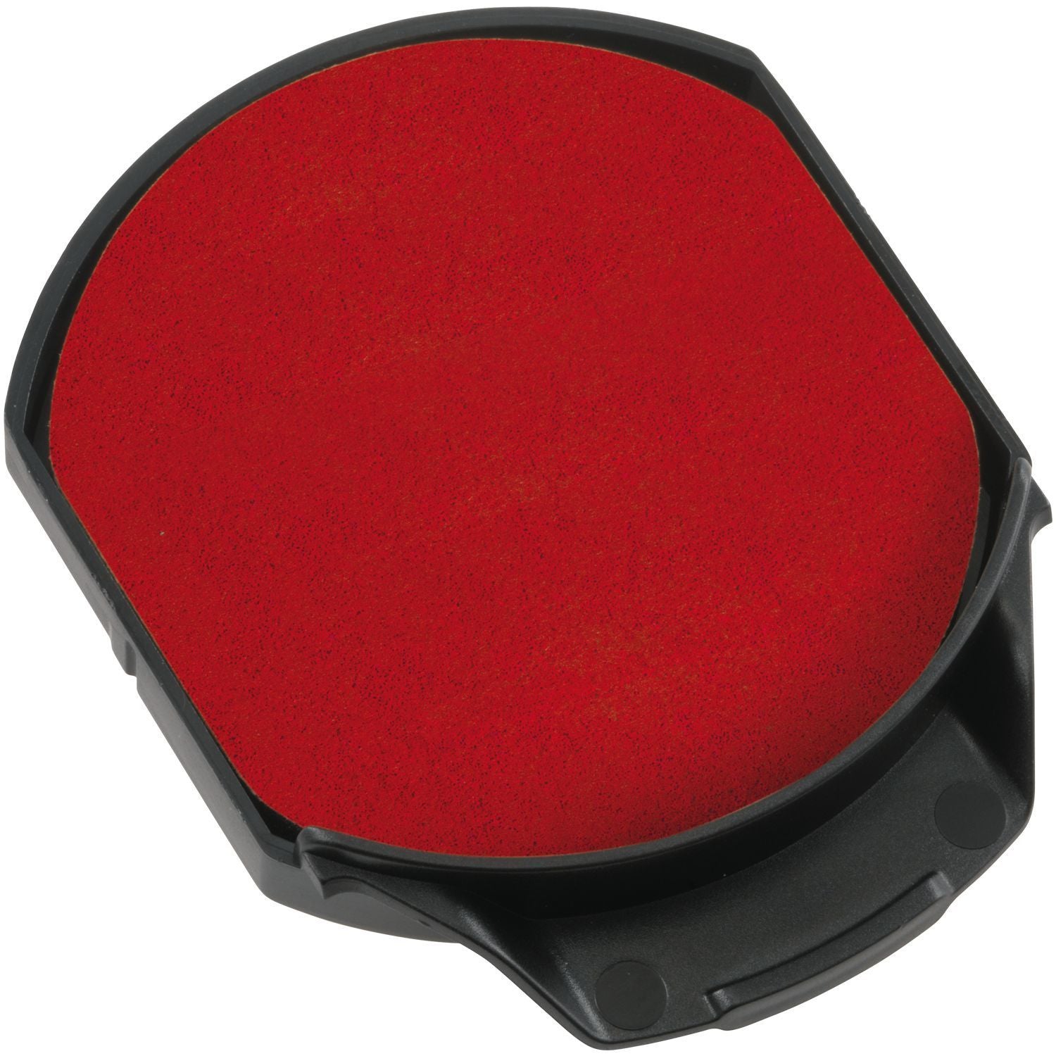 One Color Replacement Ink Pad for 5212, 5415, 54045 Trodat Stamps in red, shown in a black plastic casing.