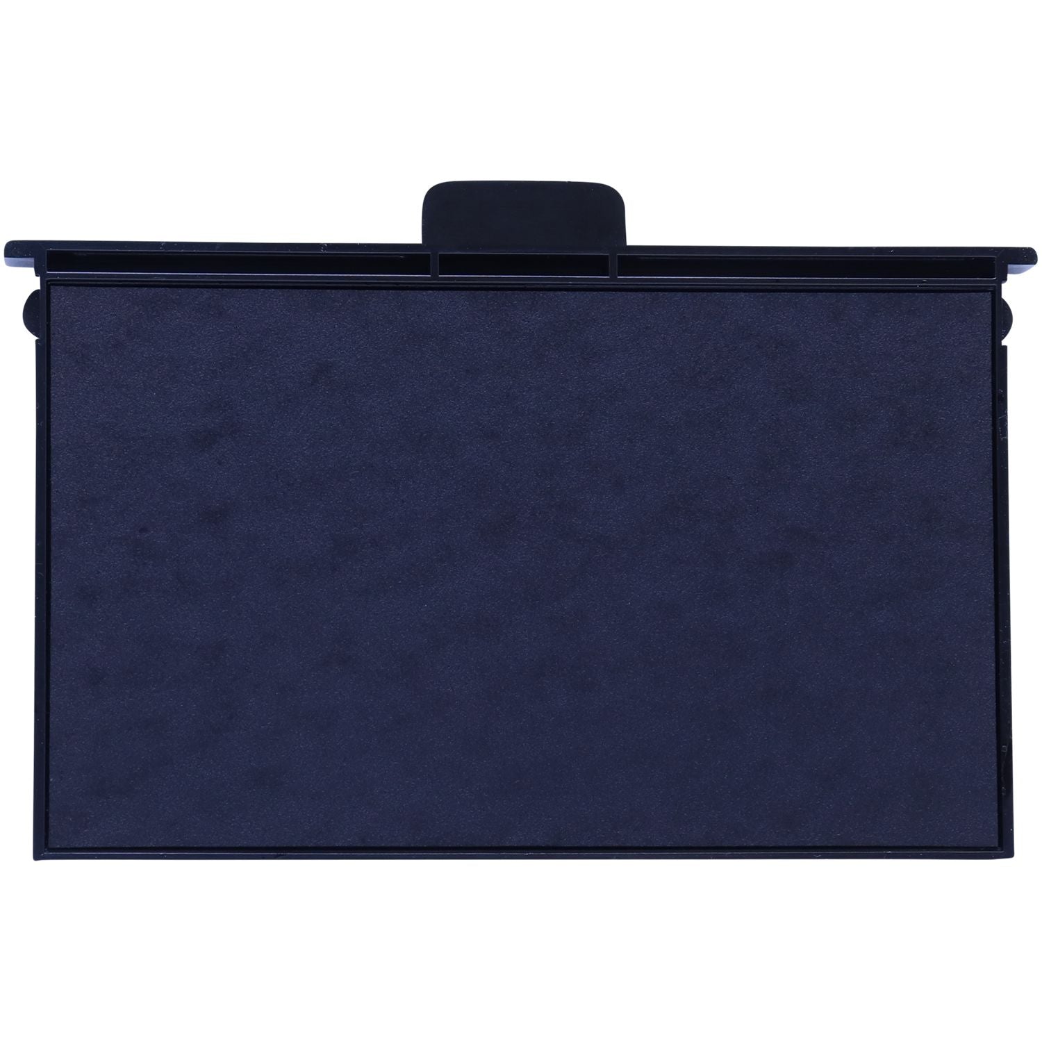 One Color Replacement Ink Pad for HM-6015 & HM-6115 Stamp in black, shown in a rectangular shape with a black border and tab at the top.