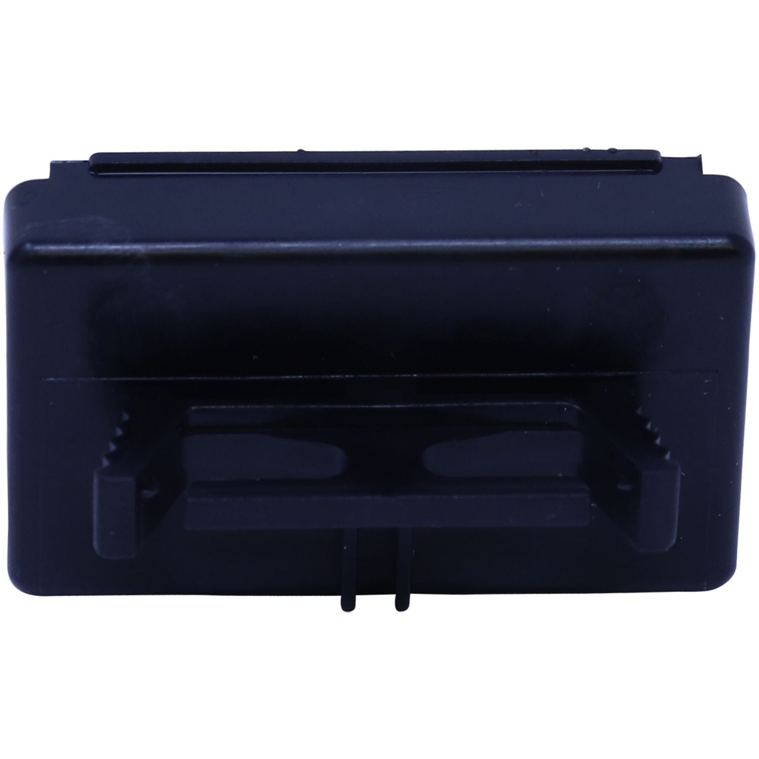 Replacement Pad for Reiner Type 1 Machines, black, shown from the back view with a rectangular shape and attachment points visible.