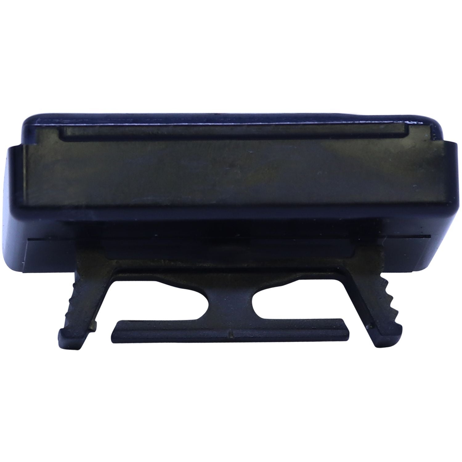 Replacement Pad for Reiner Type 1 Machines, black, back view showing attachment mechanism.