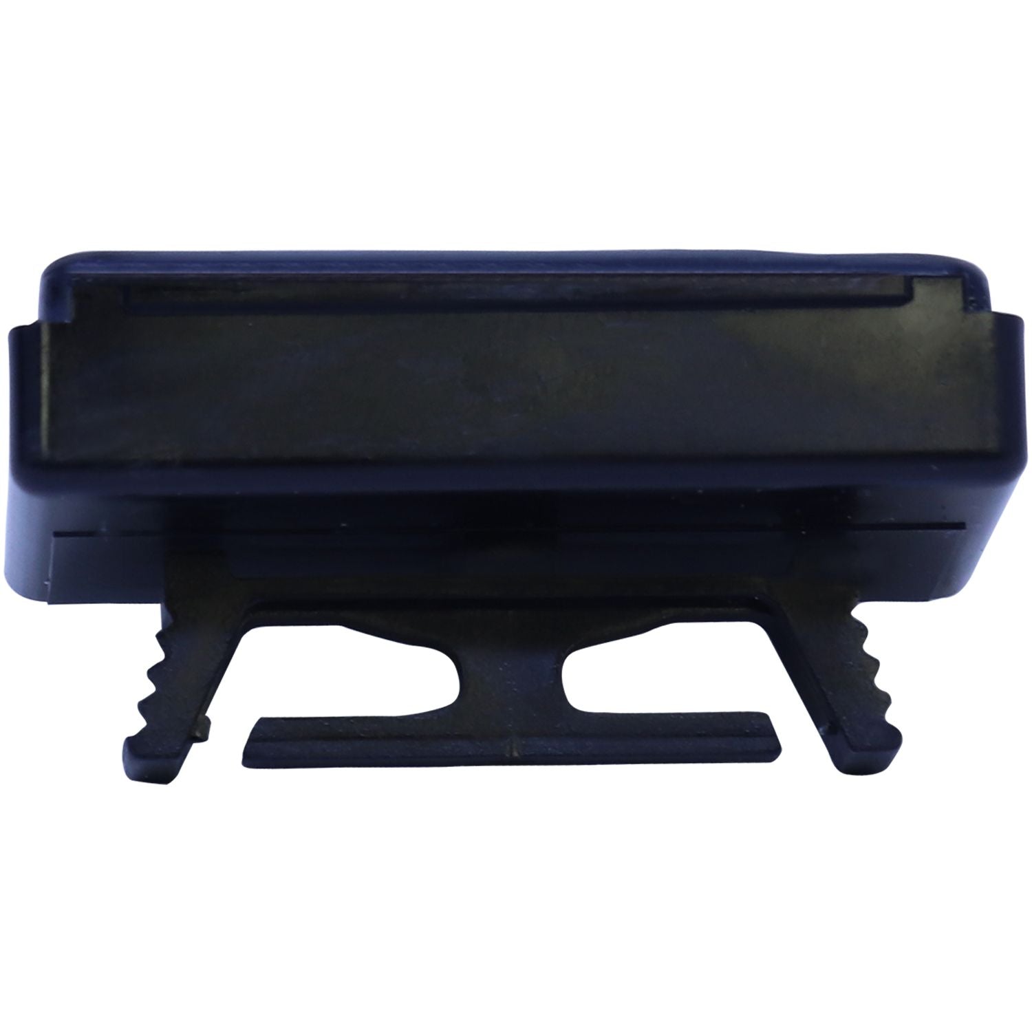 Replacement Pad for Reiner Type 1 Machines, black, back view showing the attachment mechanism against a white background.