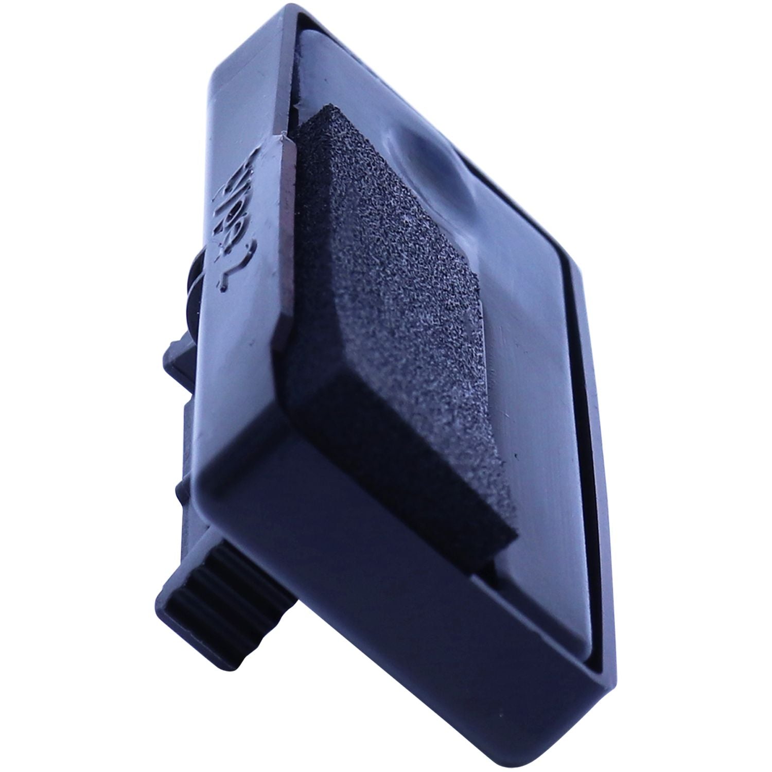 Replacement Ink Pad for Reiner Type 2 Machines, black, side view showing the ink pad and plastic casing.