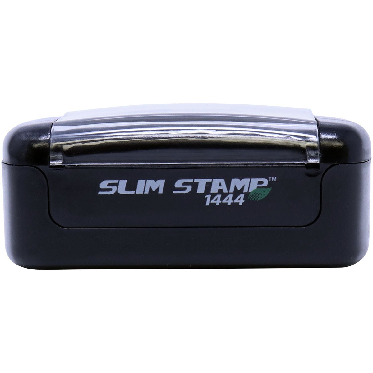 Alt View of Slim Pre-Inked Essential Job Stamp Front View