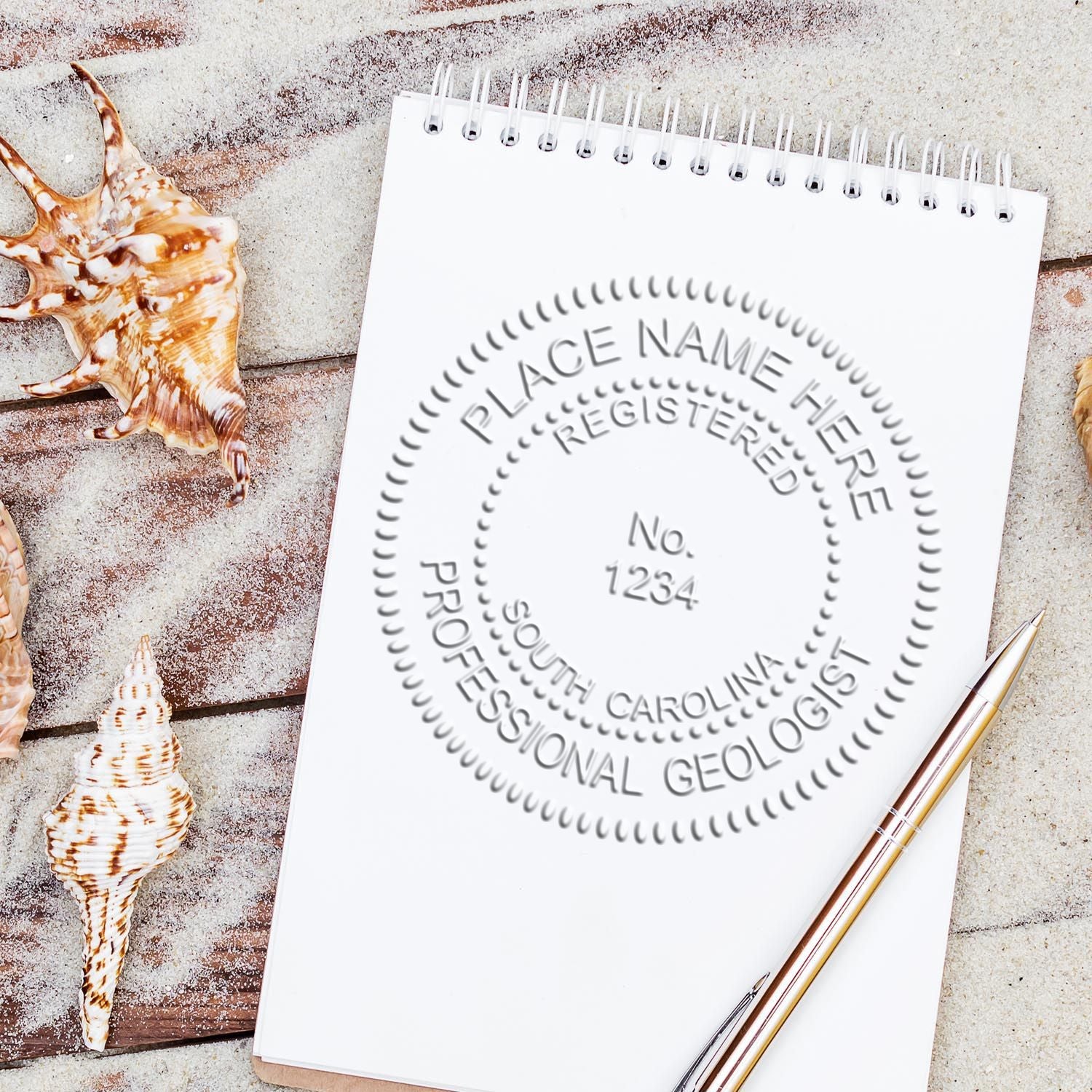 A comparison chart for the different types of mount models available for the Long Reach South Carolina Geology Seal