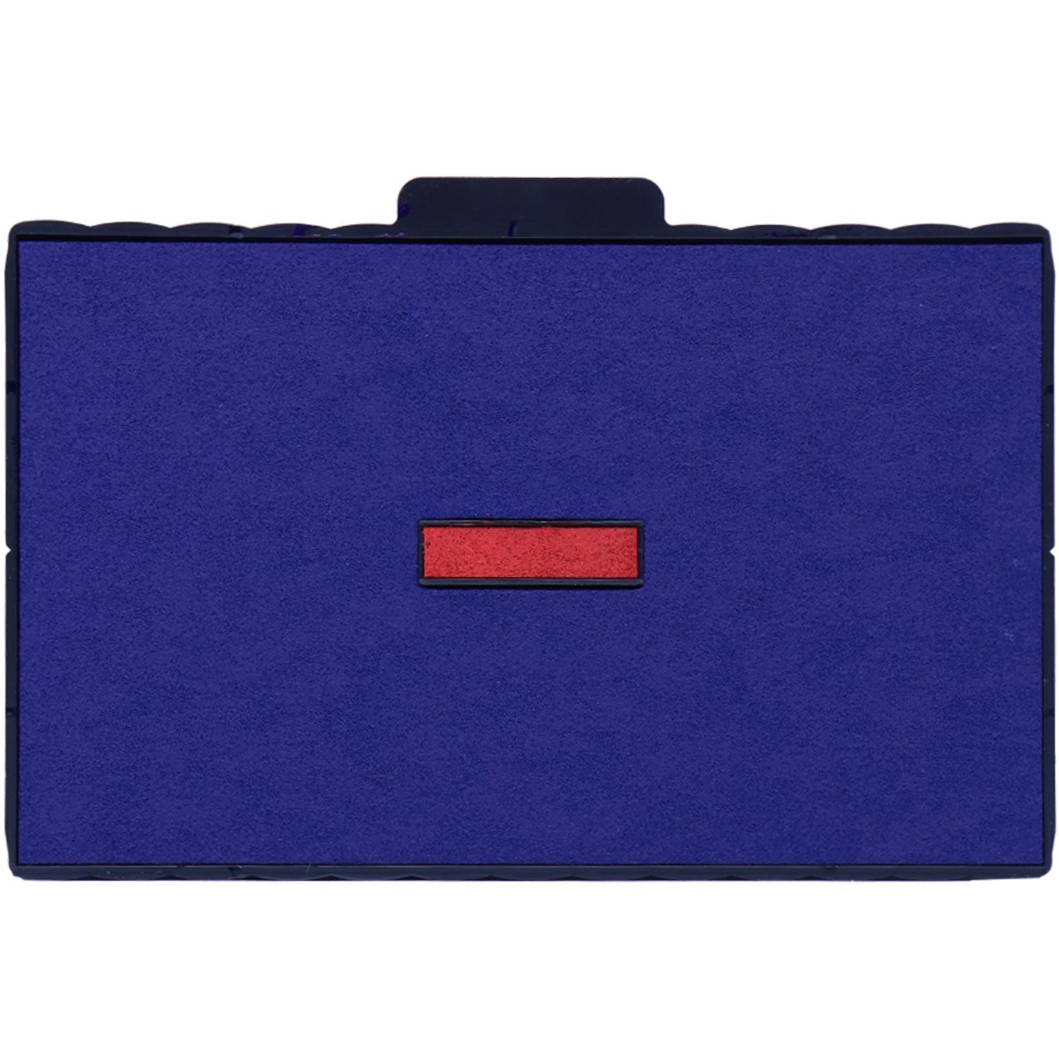 Two Color Replacement Ink Pad for 5211 Trodat Stamp, featuring a blue and red ink pad, designed for clear and vibrant stamping.