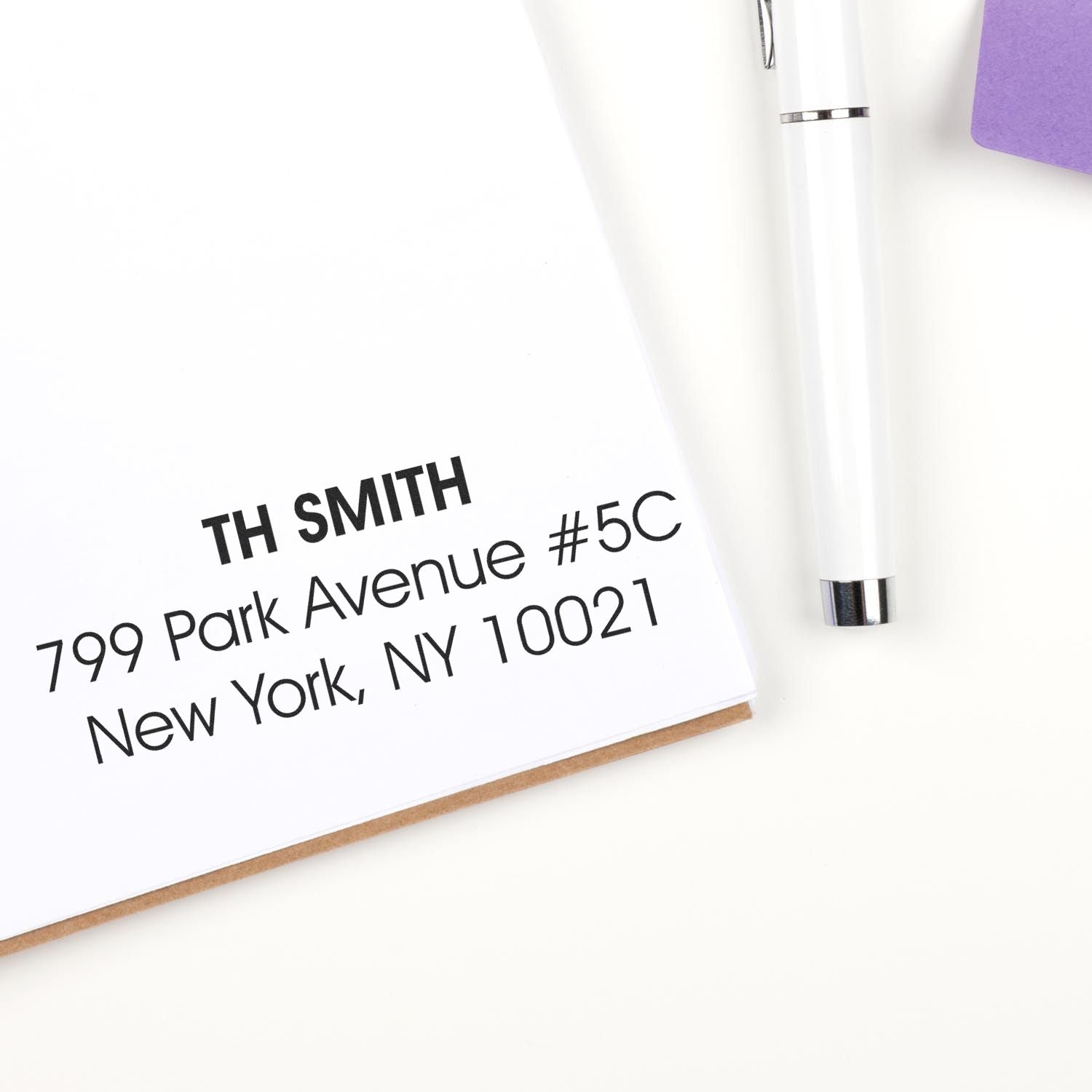 Customized Return Address Stamps - Choose from 6 Designs & 3 Sizes - Custom  Ink Stamp for Business Mail - Self Inking Address Stamps