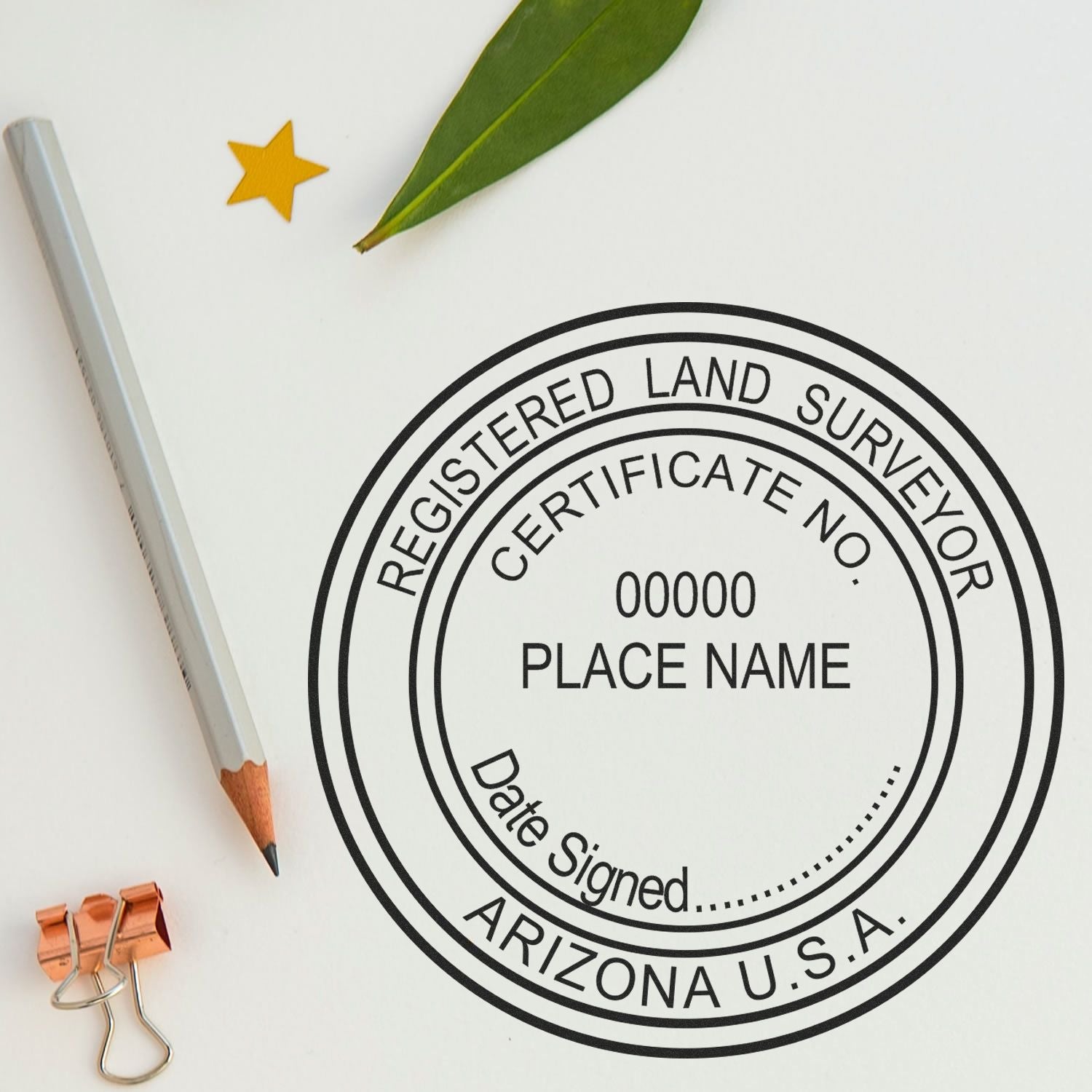 Seal Your Professional Success: Arizona Land Surveyor Stamp Unveiled Feature Image