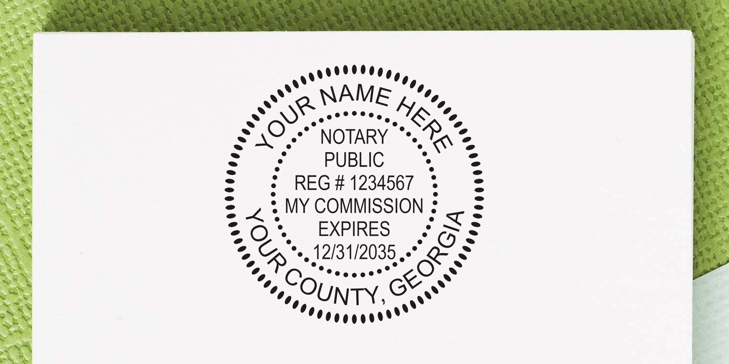 Georgia Notary Stamp Self-Inking: What You Should Know