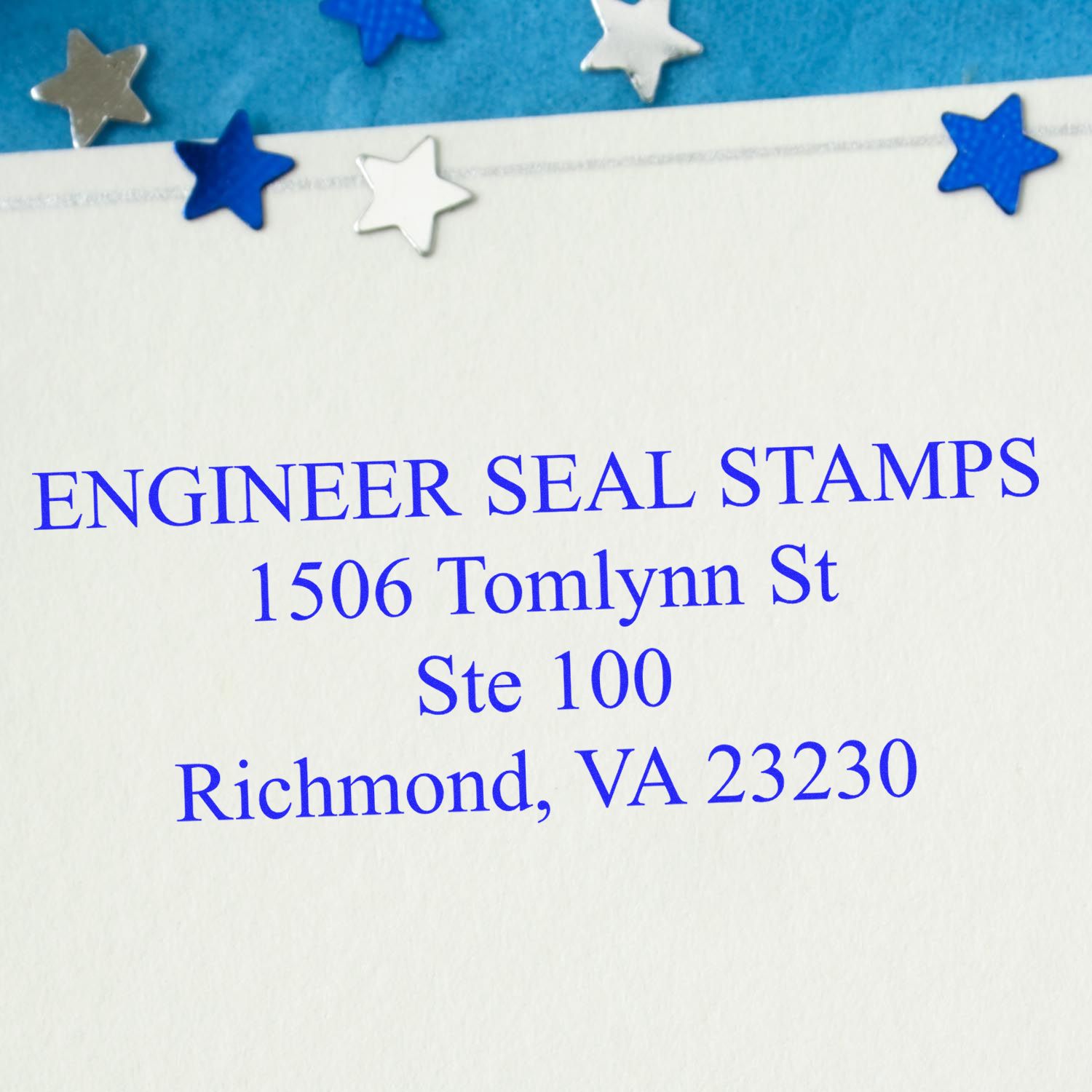 Create Effortless Charm: Beautiful Calligraphy Return Address Stamps Feature Image