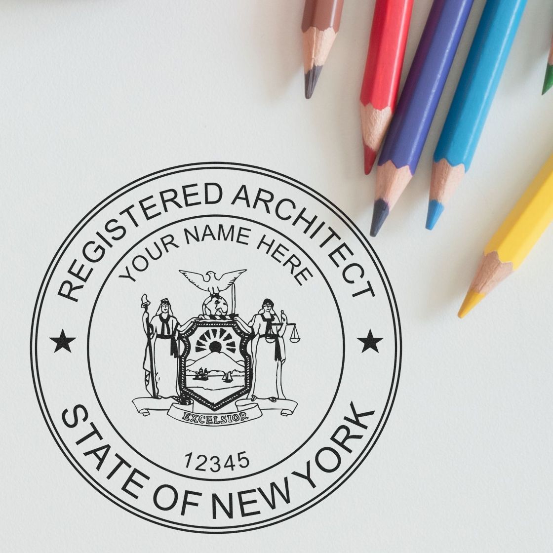 The New York Architect Seal Understanding the Stamp Requirements