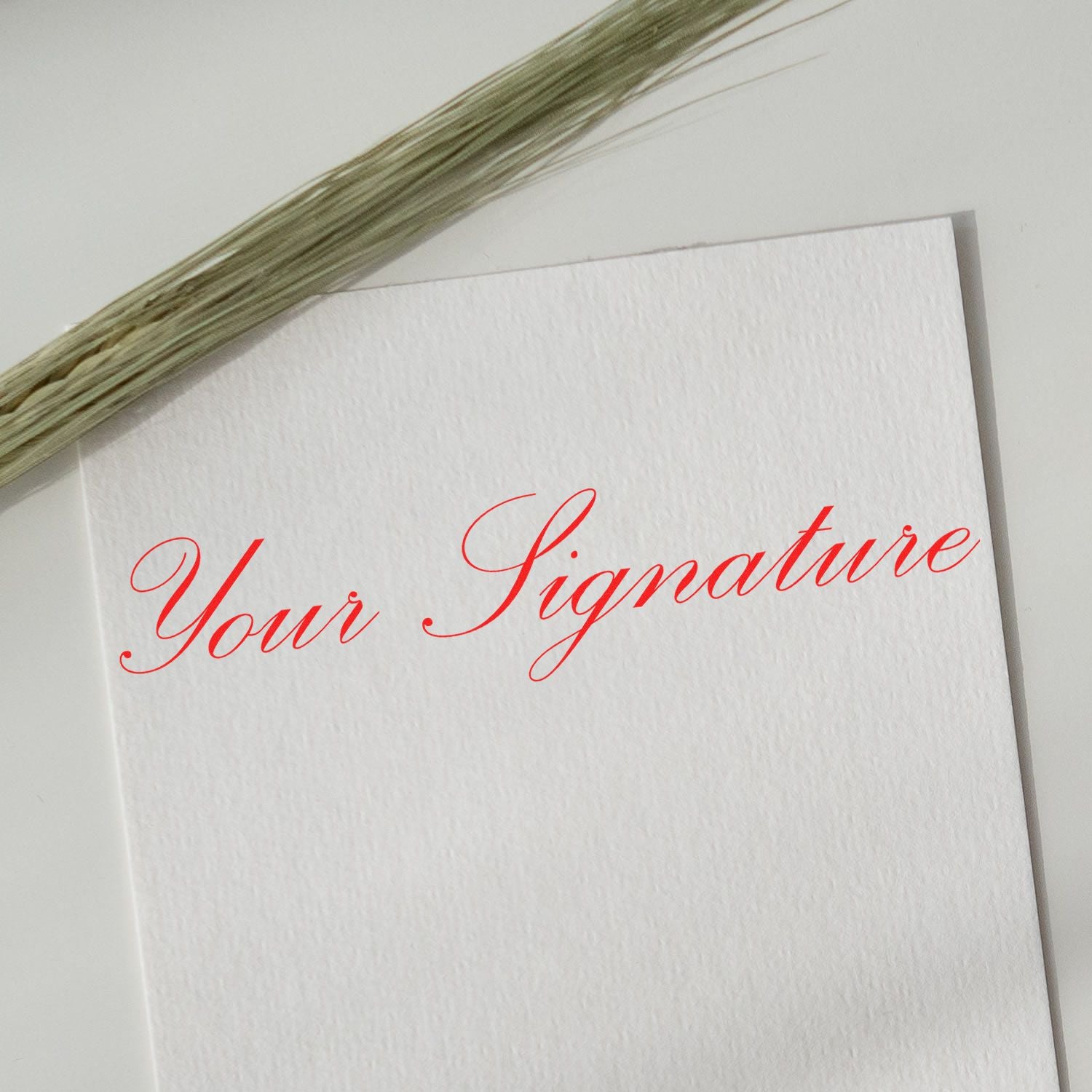  Custom Signature Stamp with Extra Ink