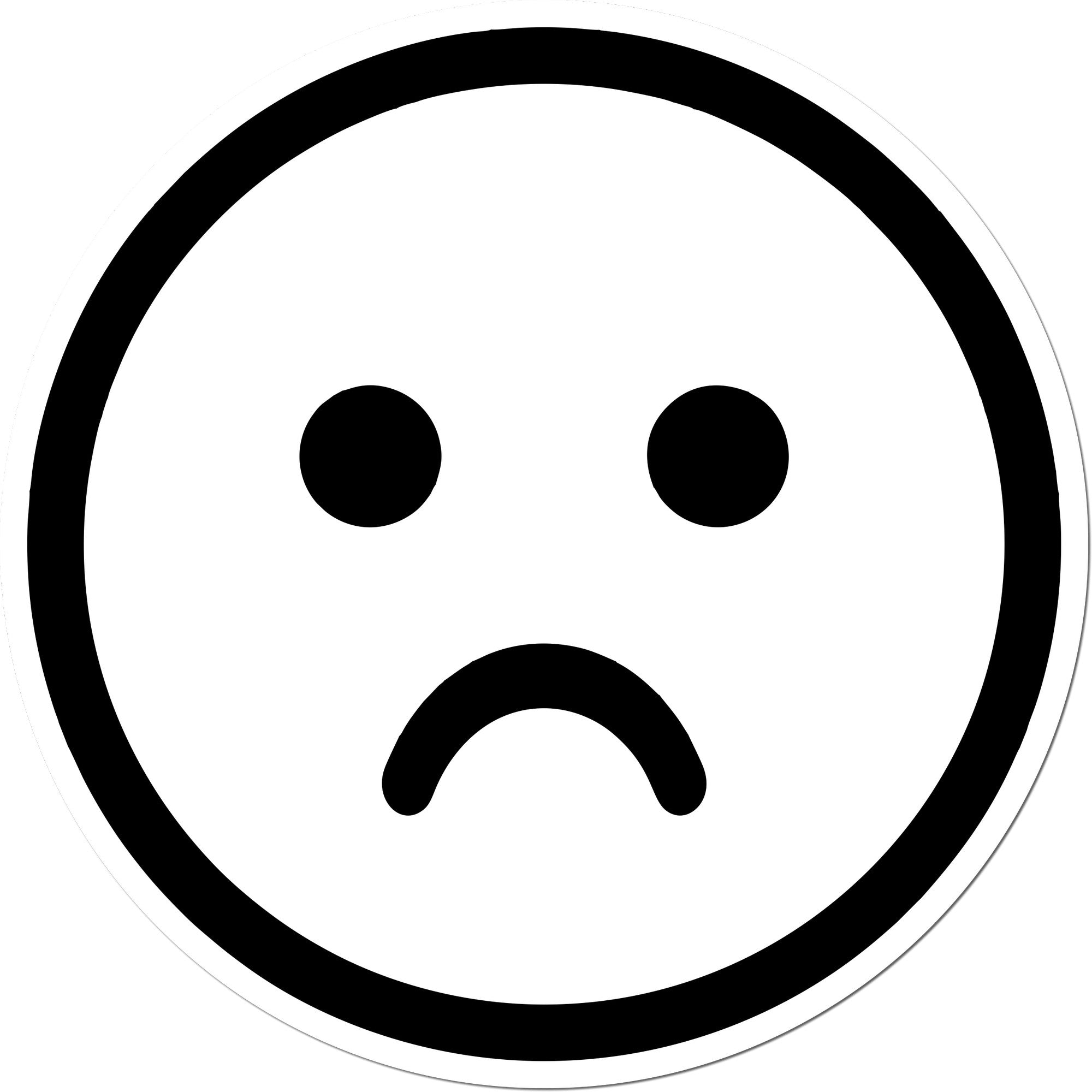 ❗️sam様❗️ Self-Inking Sad Sam Emoticon Stamp | Engineer Seal Stamps