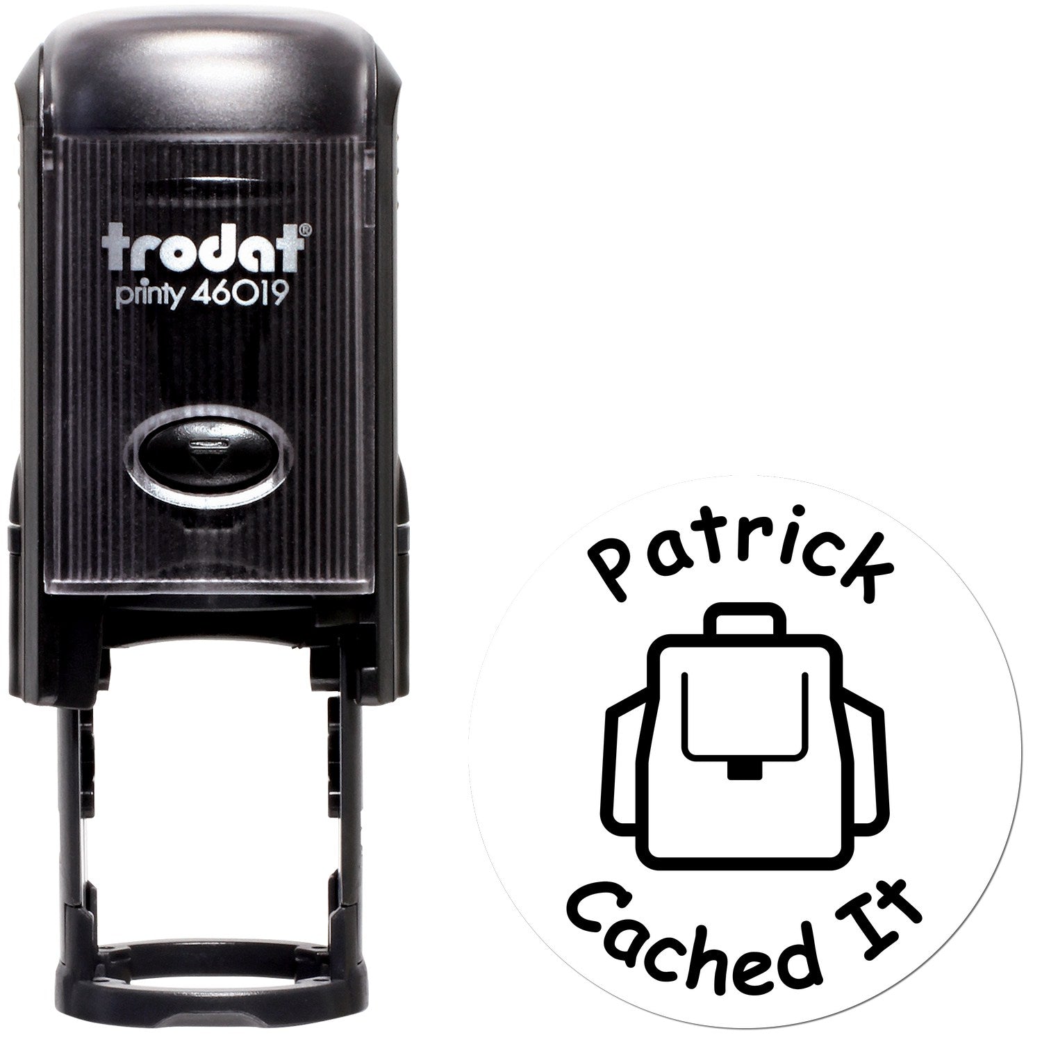 Self-Inking Geopack Adventure Geocaching Log Stamp - Engineer Seal Stamps