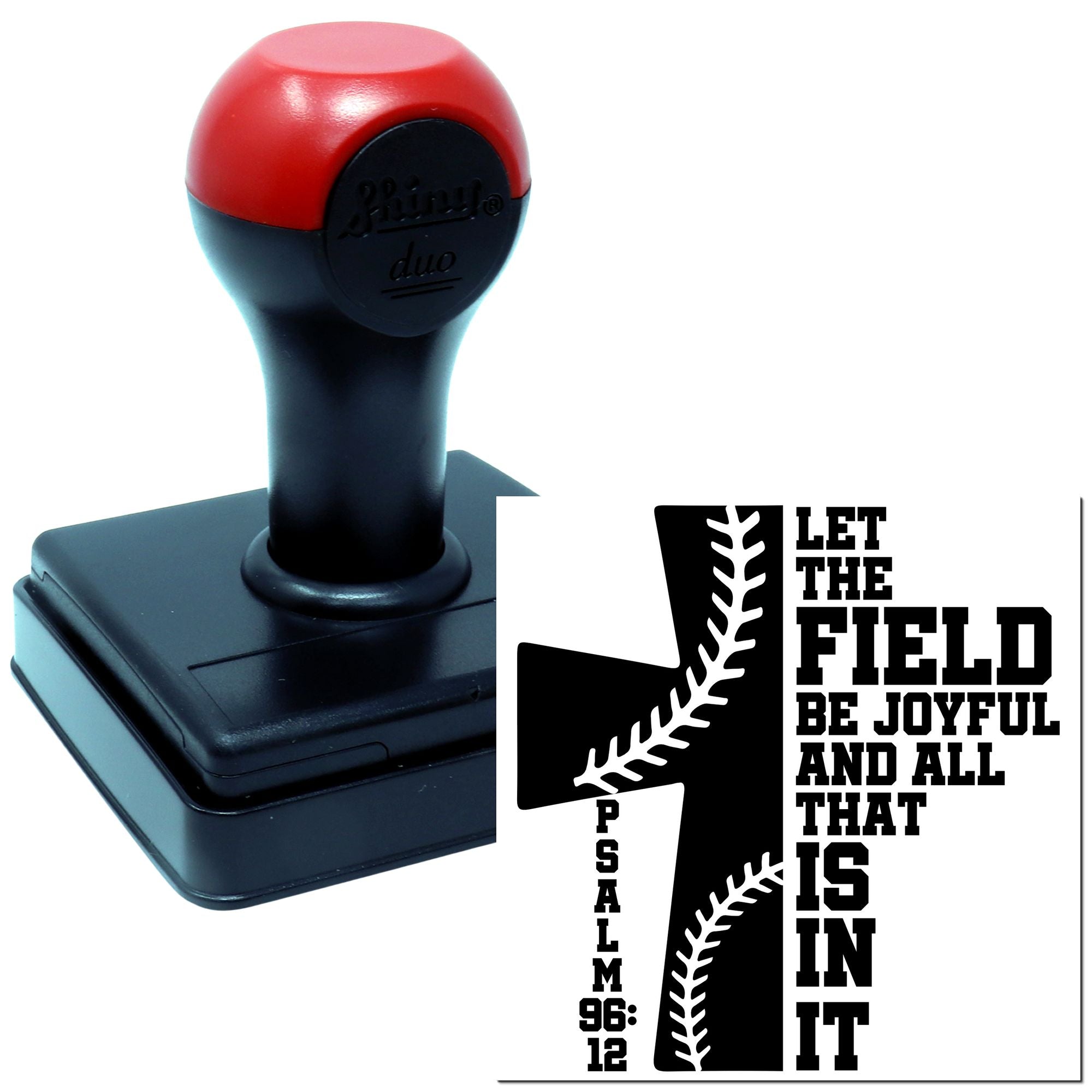 Duo Let The Field Be Joyful Hand Stamp