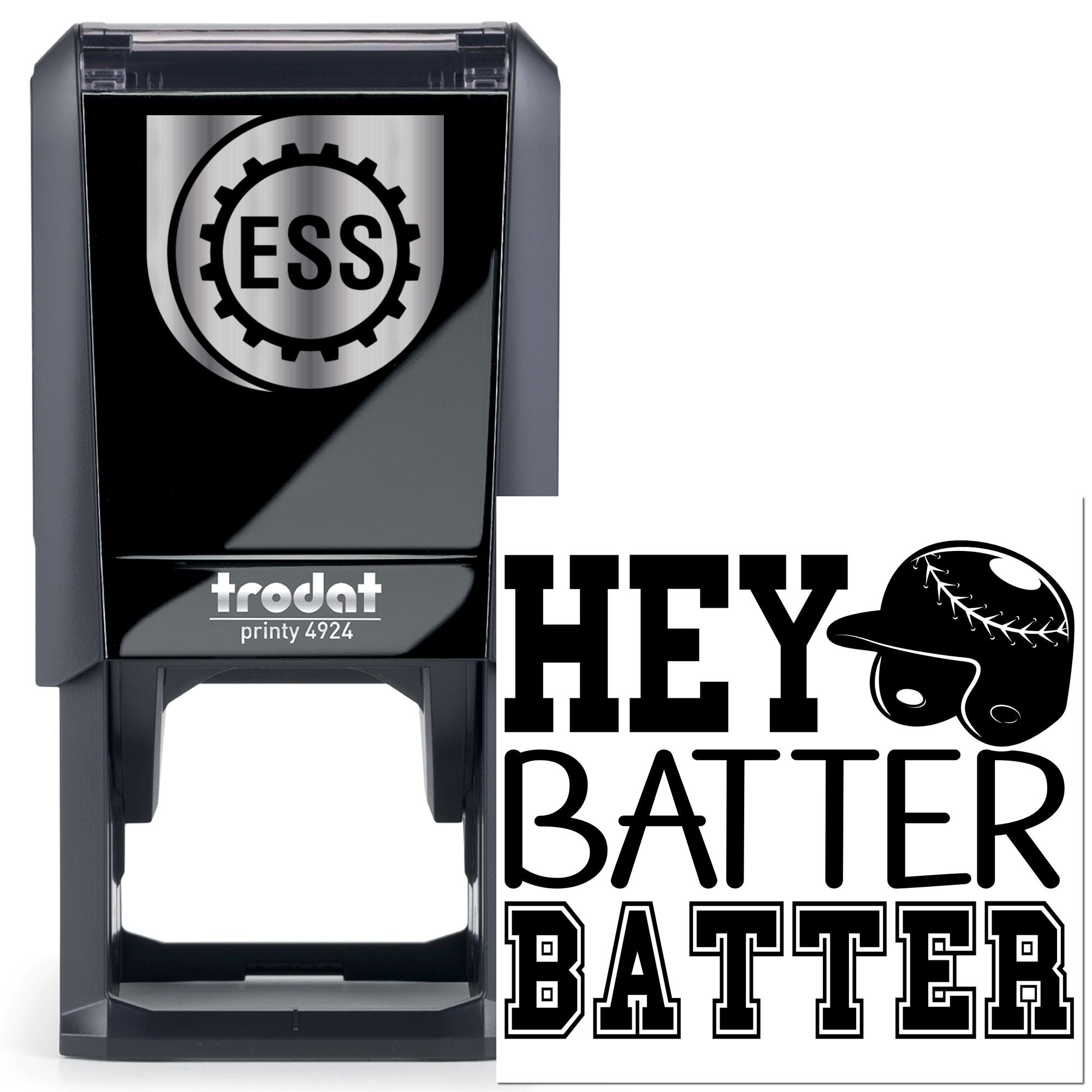 Self-Inking Hey Batter Paper Craft Stamp