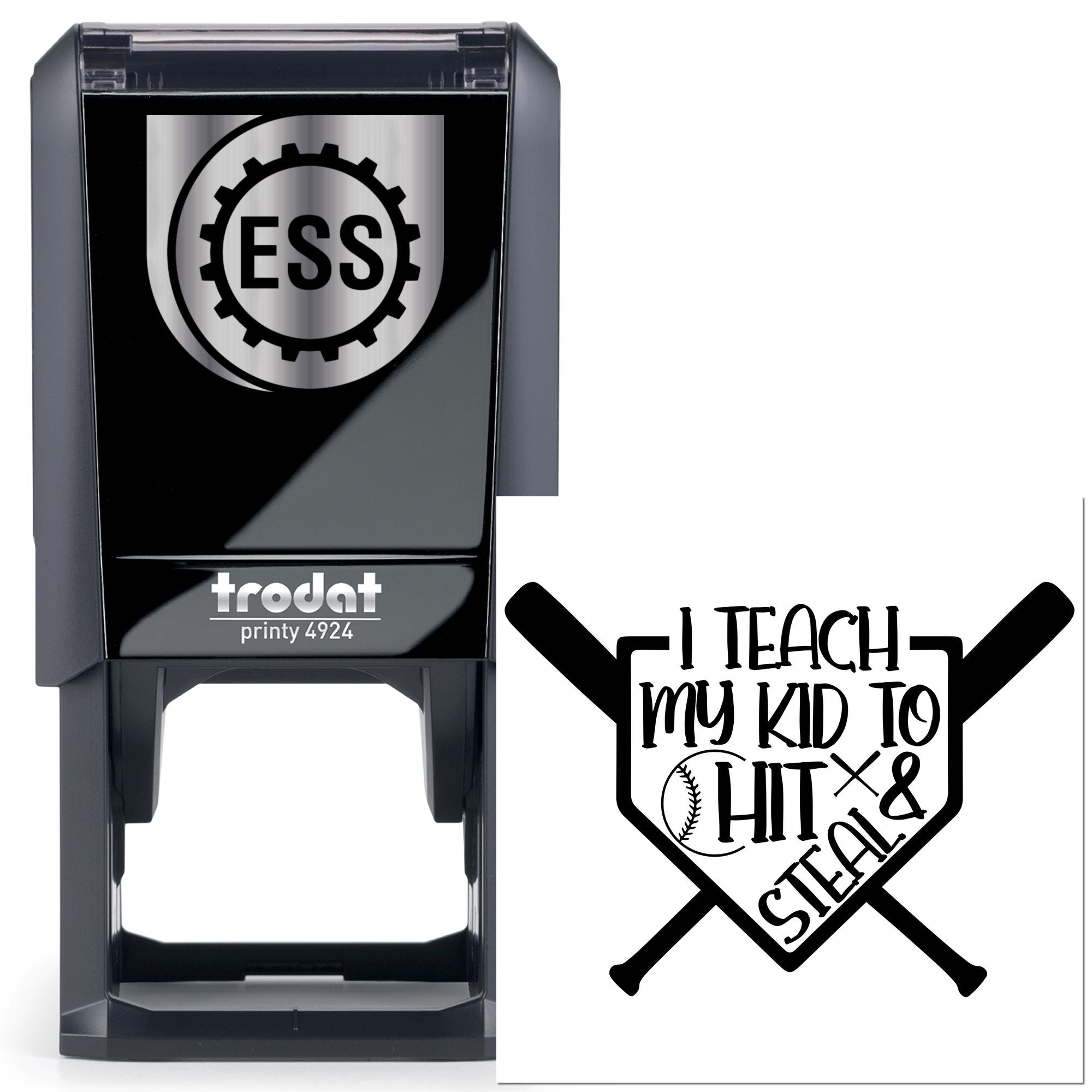 Self-Inking Baseball Dad Cardmaking Stamp
