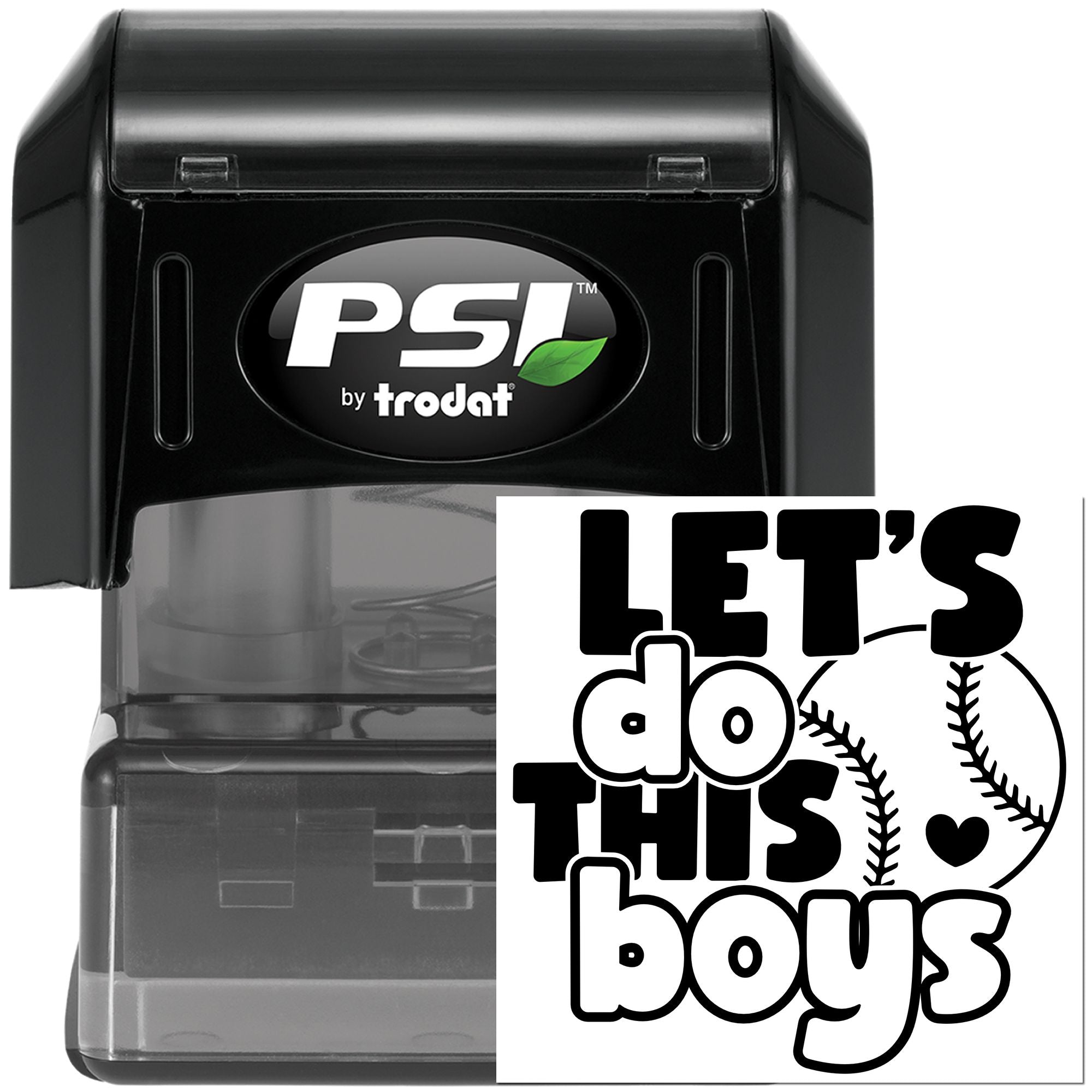 Pre-Inked Let's Do This Paper Goods Stamp