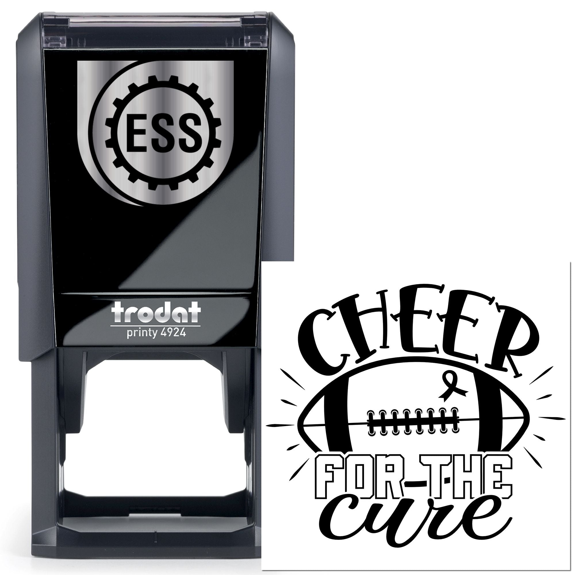 Self-Inking Cure Cheer Paper Craft Stamp
