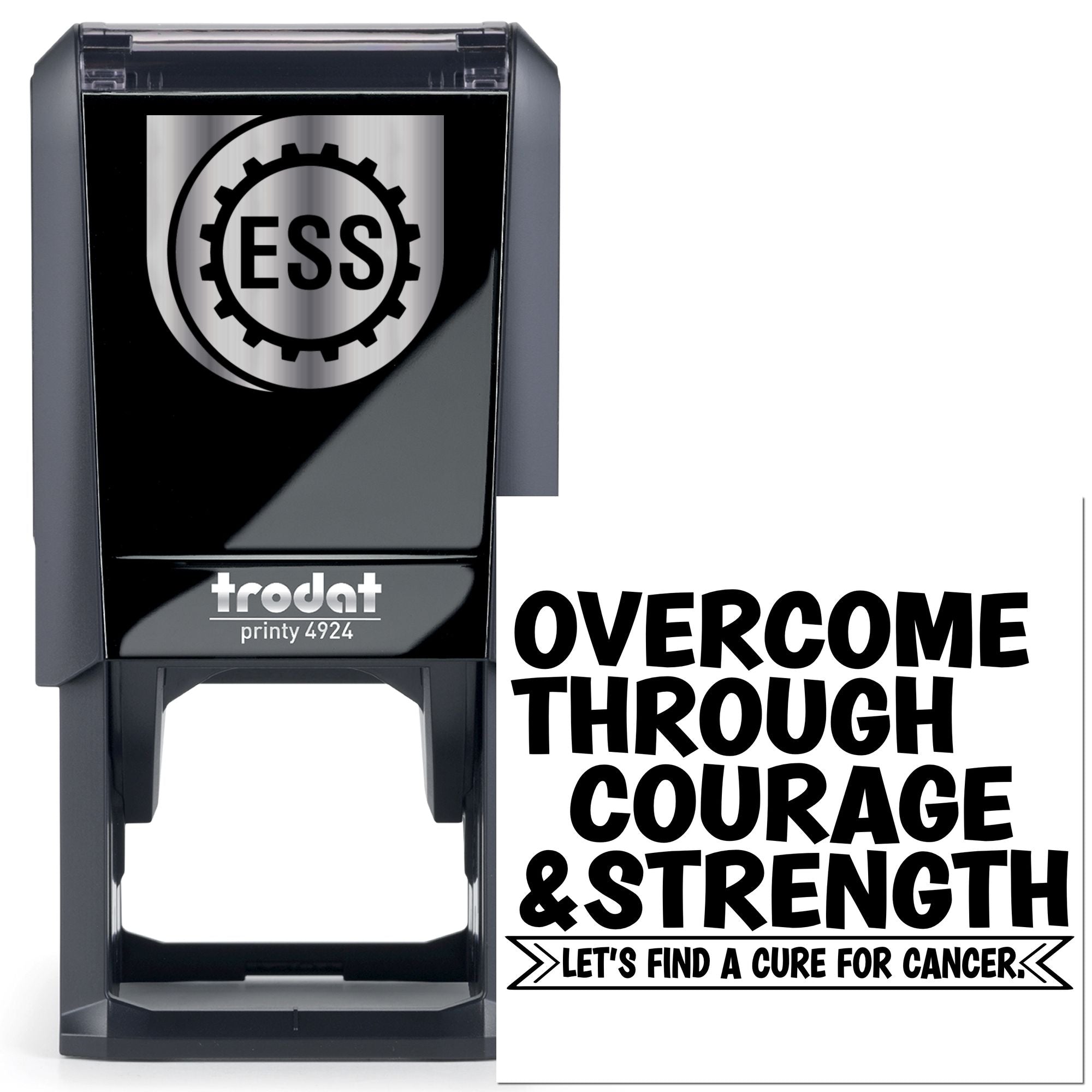 Self-Inking Cancer Warrior Postcard Stamp
