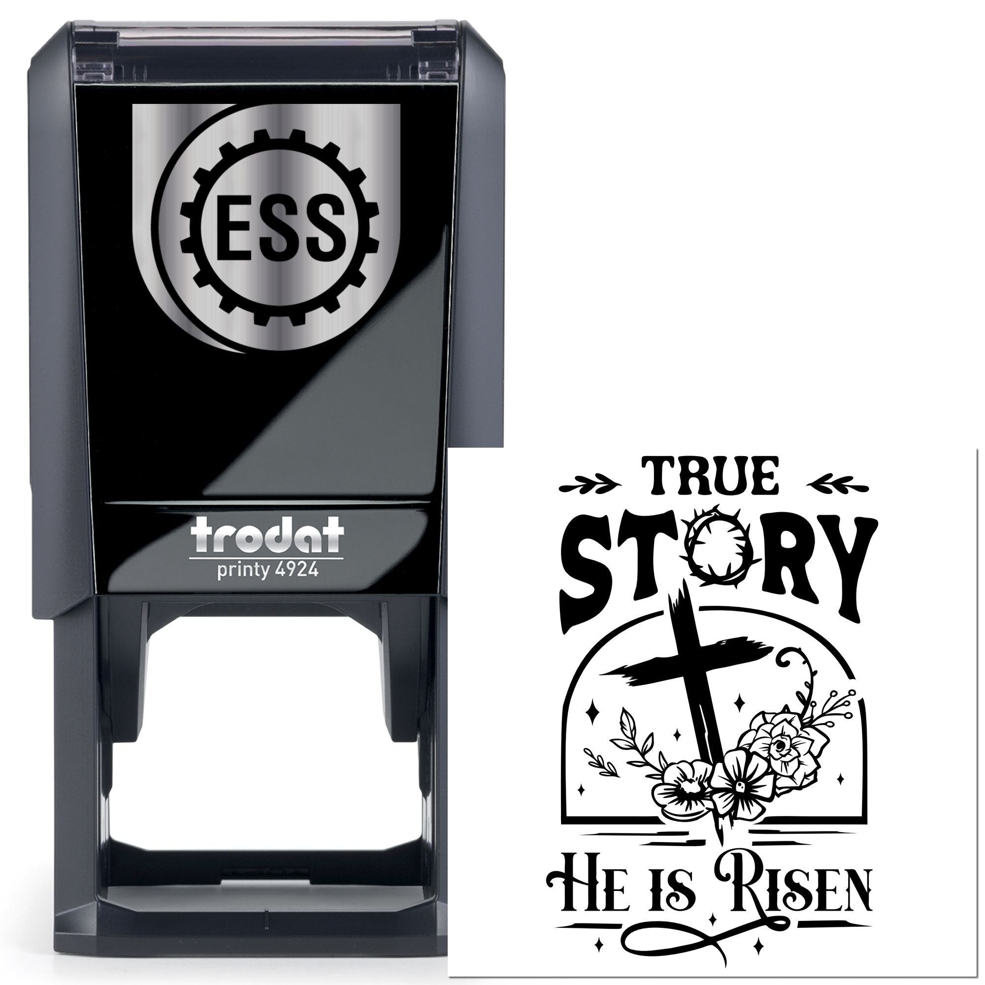 Self-Inking True Story Scrapbooking Stamp