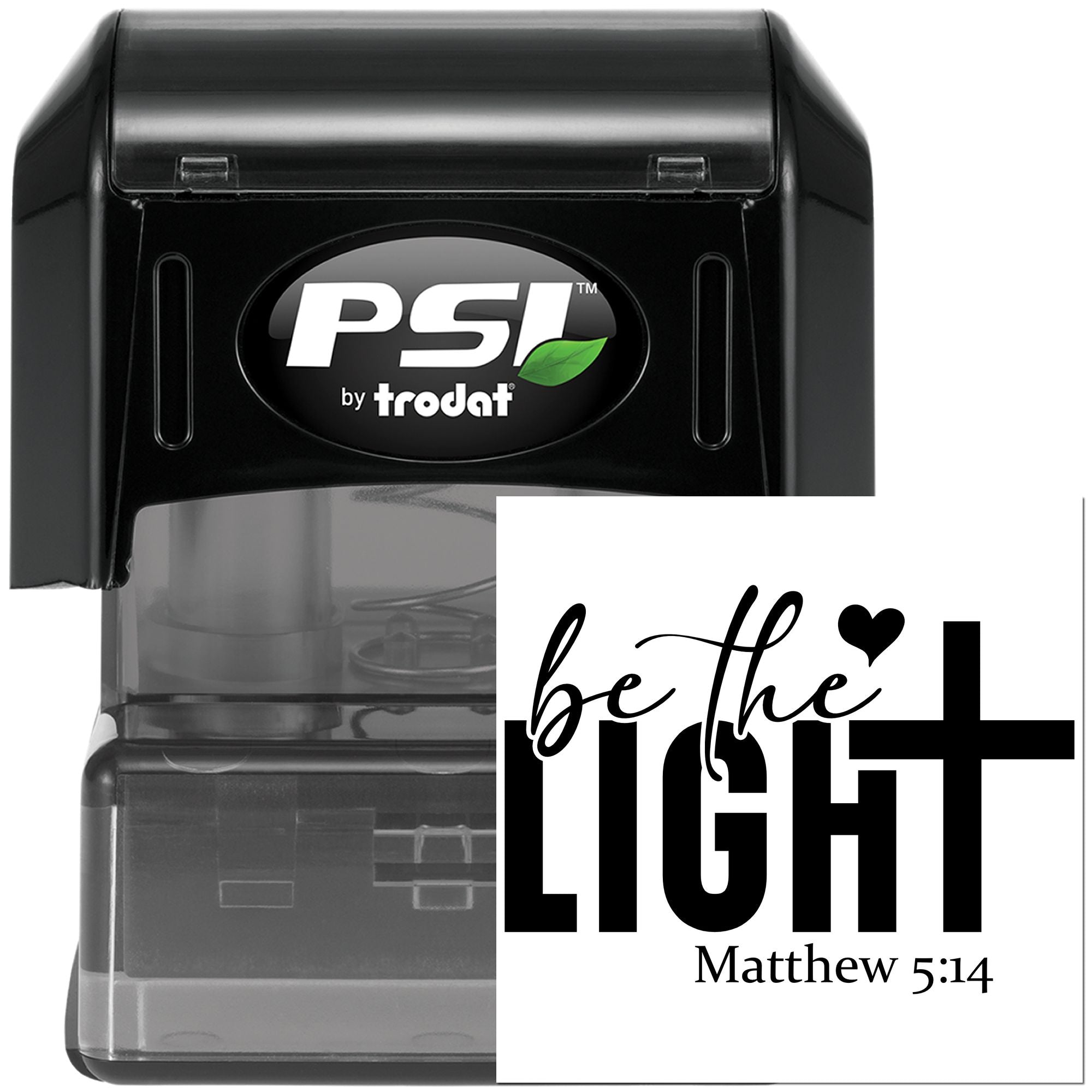 Pre-Inked Be The Light Card Making Stamp