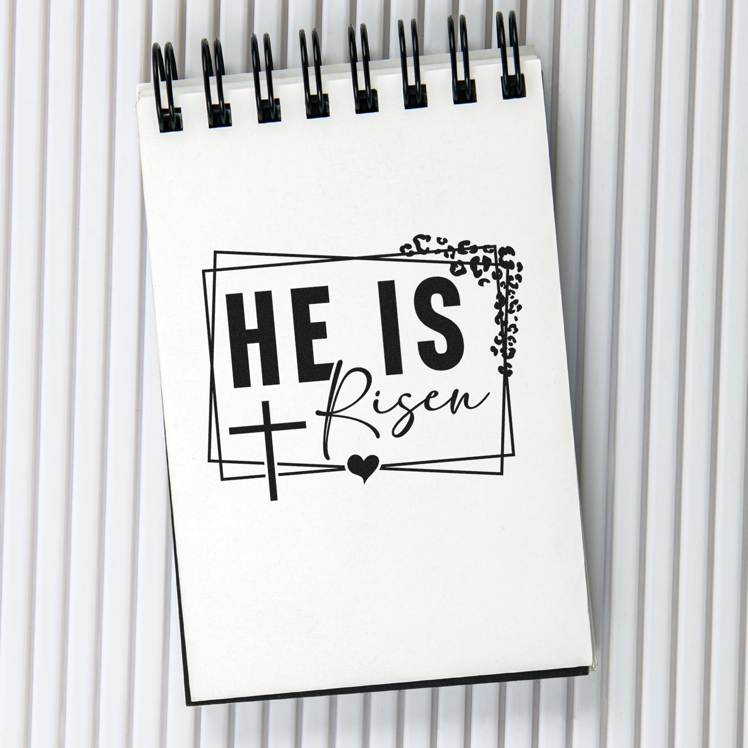 Easter Resurrection Joy Craft Rubber Stamp