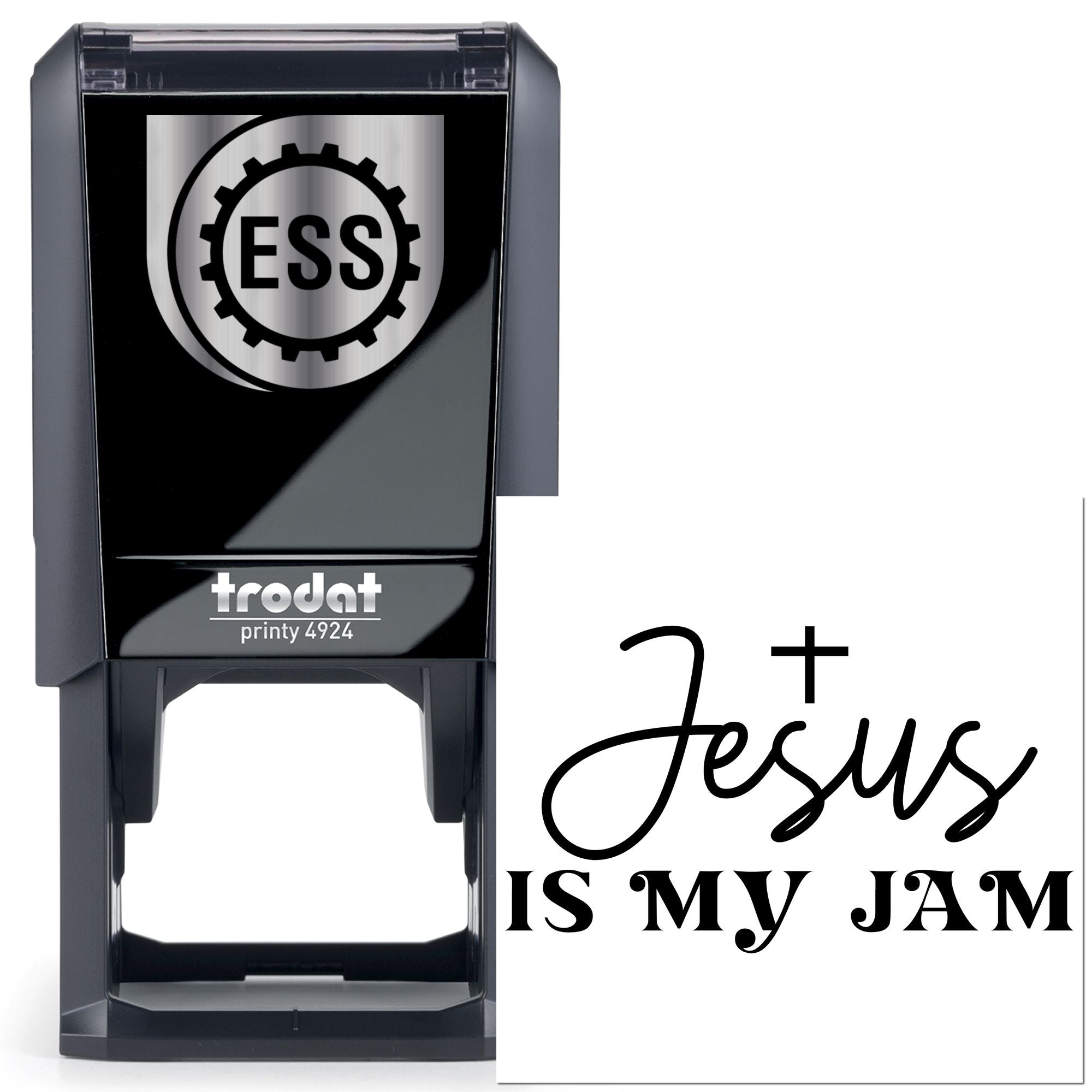 Self-Inking Jesus Jam Handcraft Stamp