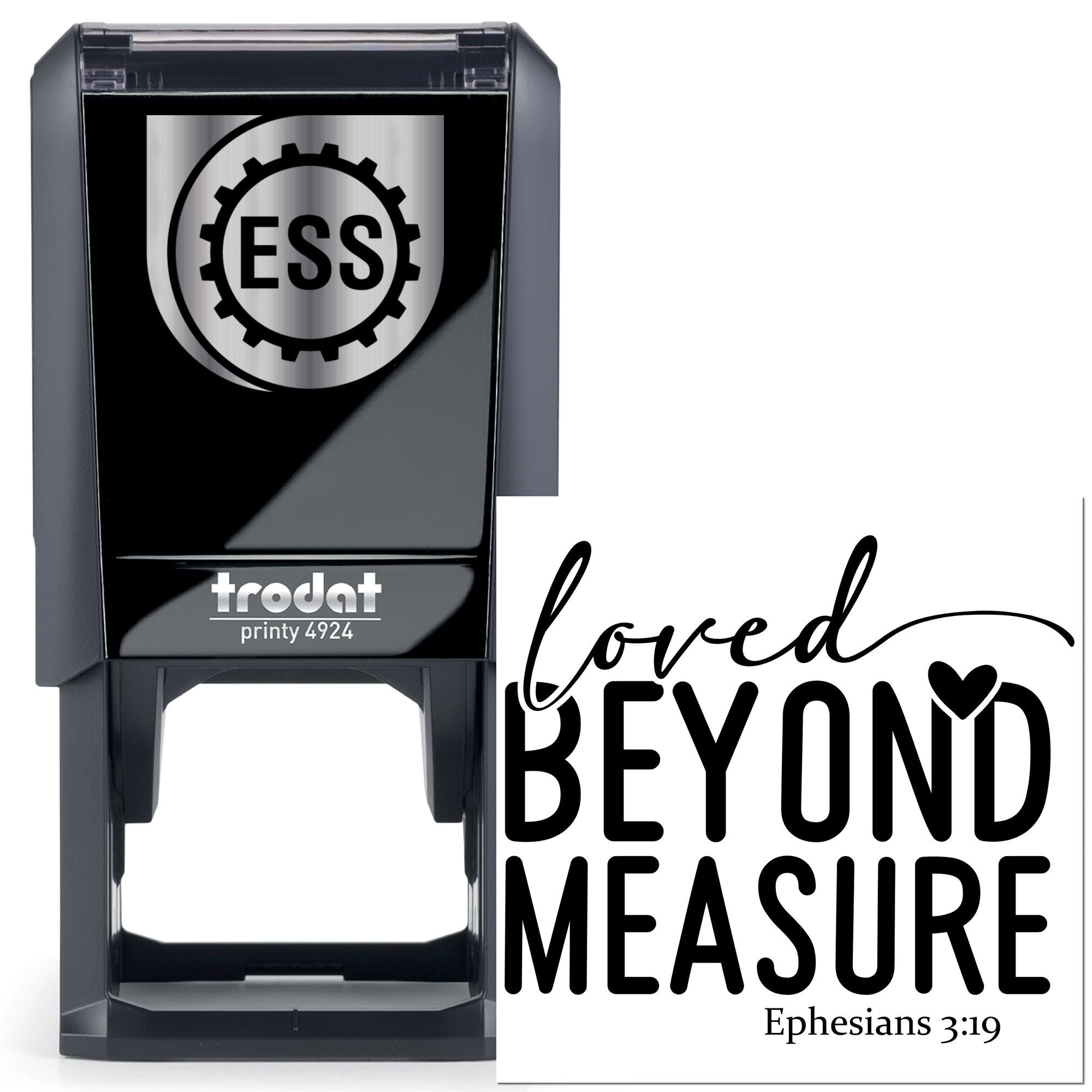 Self-Inking Beyond Measure Postcard Stamp