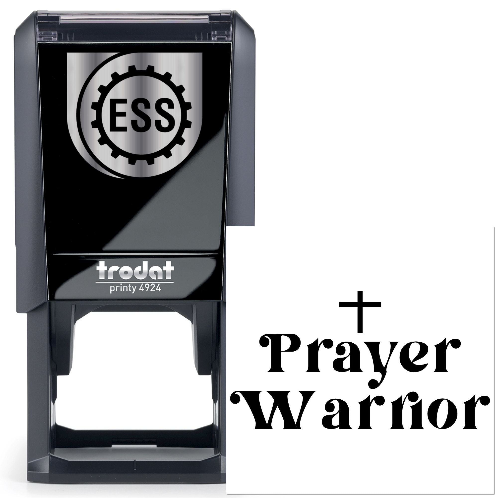 Self-Inking Prayer Warrior Papercraft Stamp