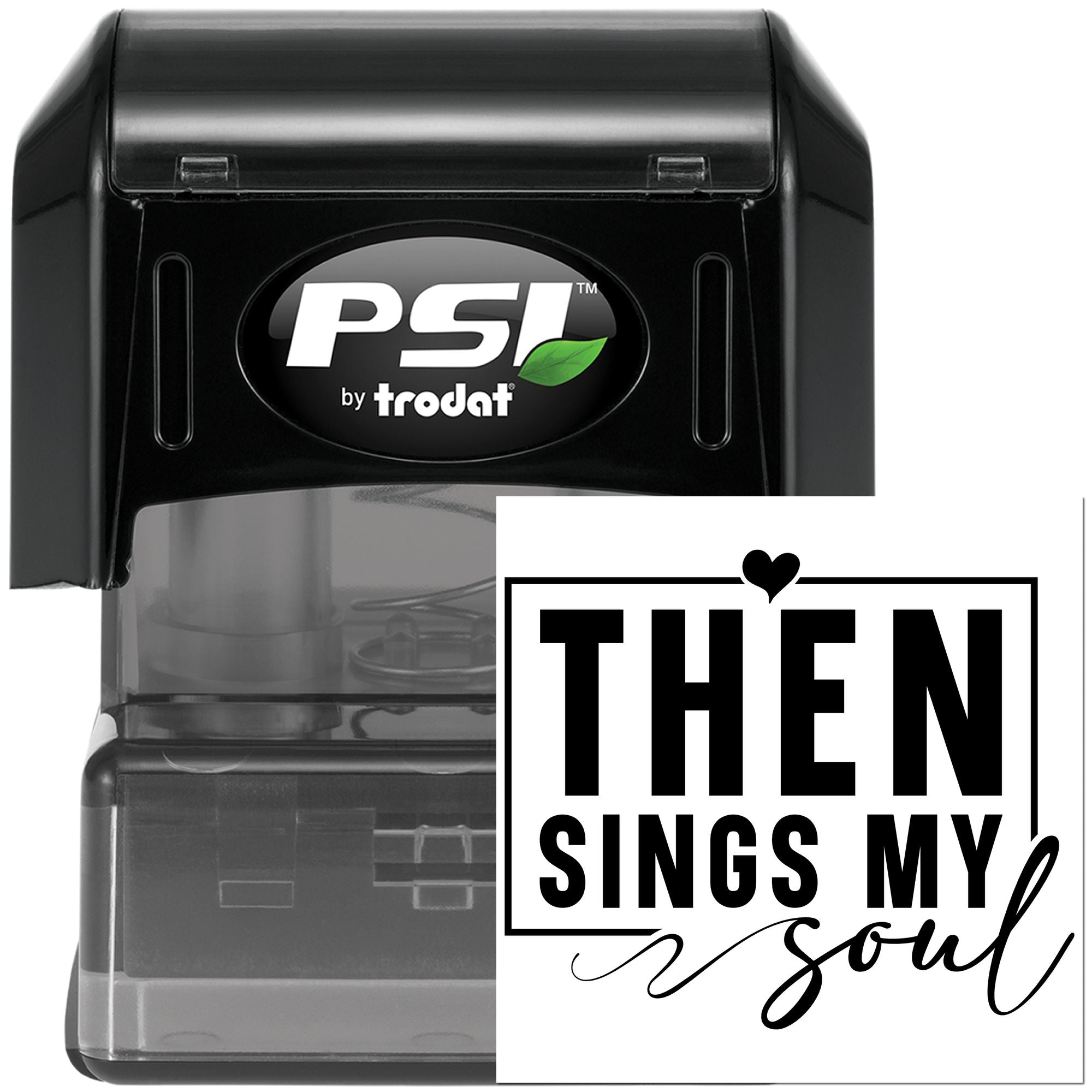 Pre-Inked My Soul Sings Cardmaking Stamp