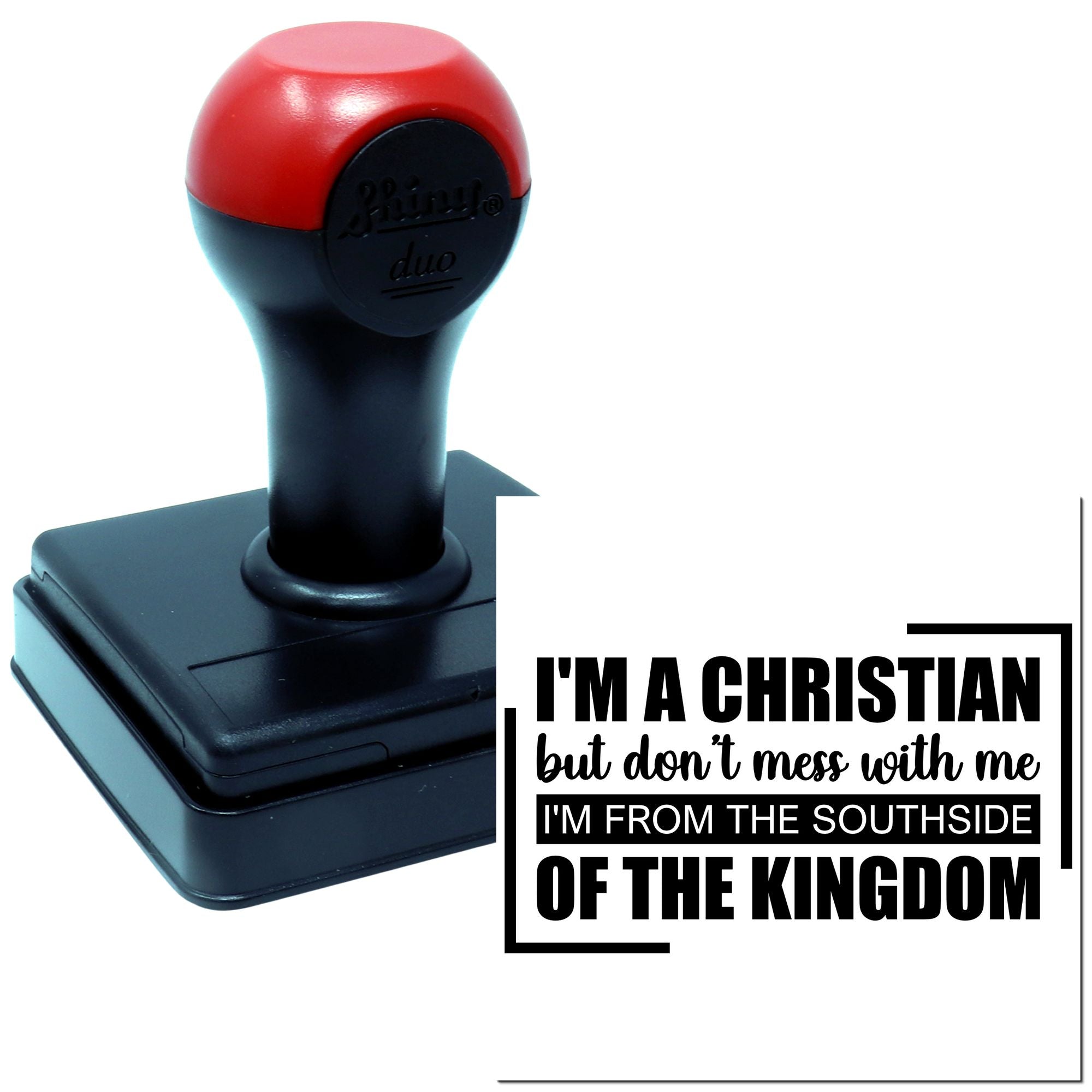 Duo Southside Christian Fierce Faith Declaration Hand Stamp