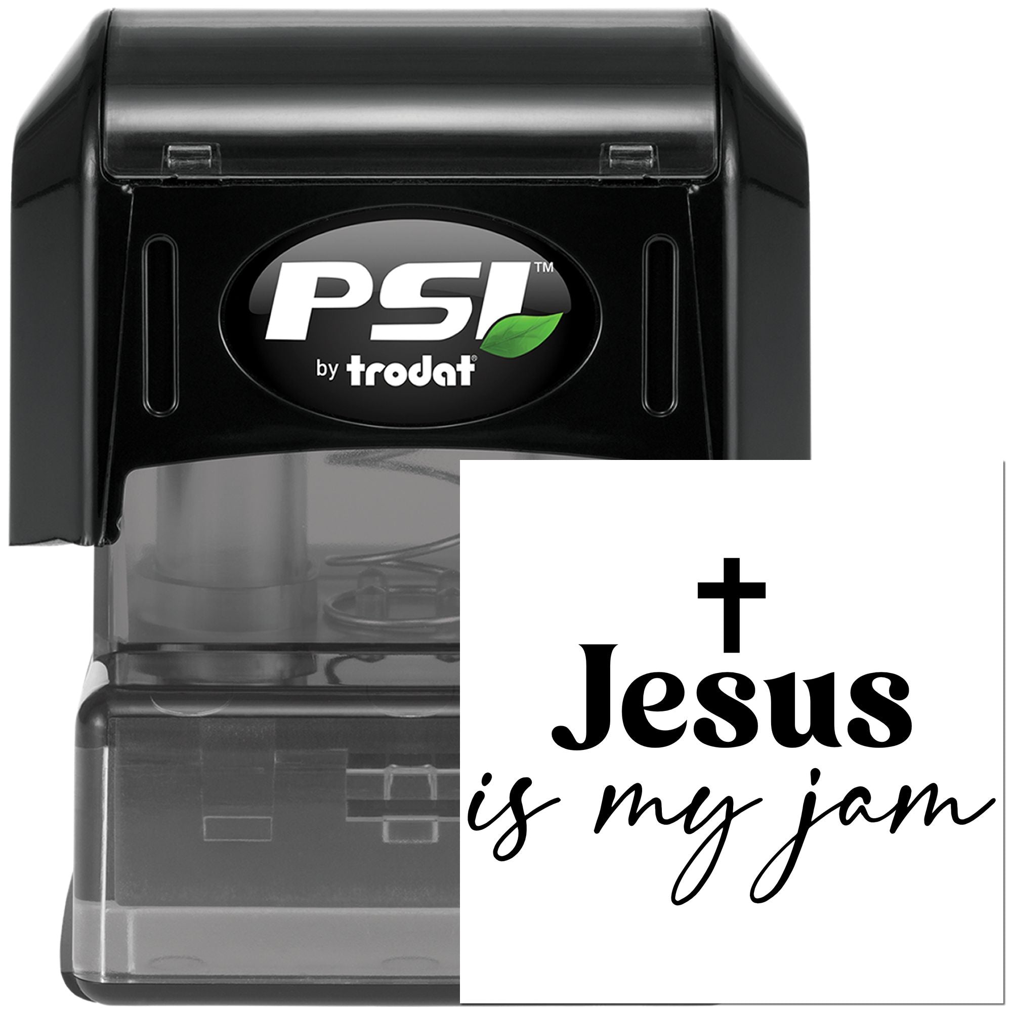 Pre-Inked Jesus Is Jam Party Favor Stamp