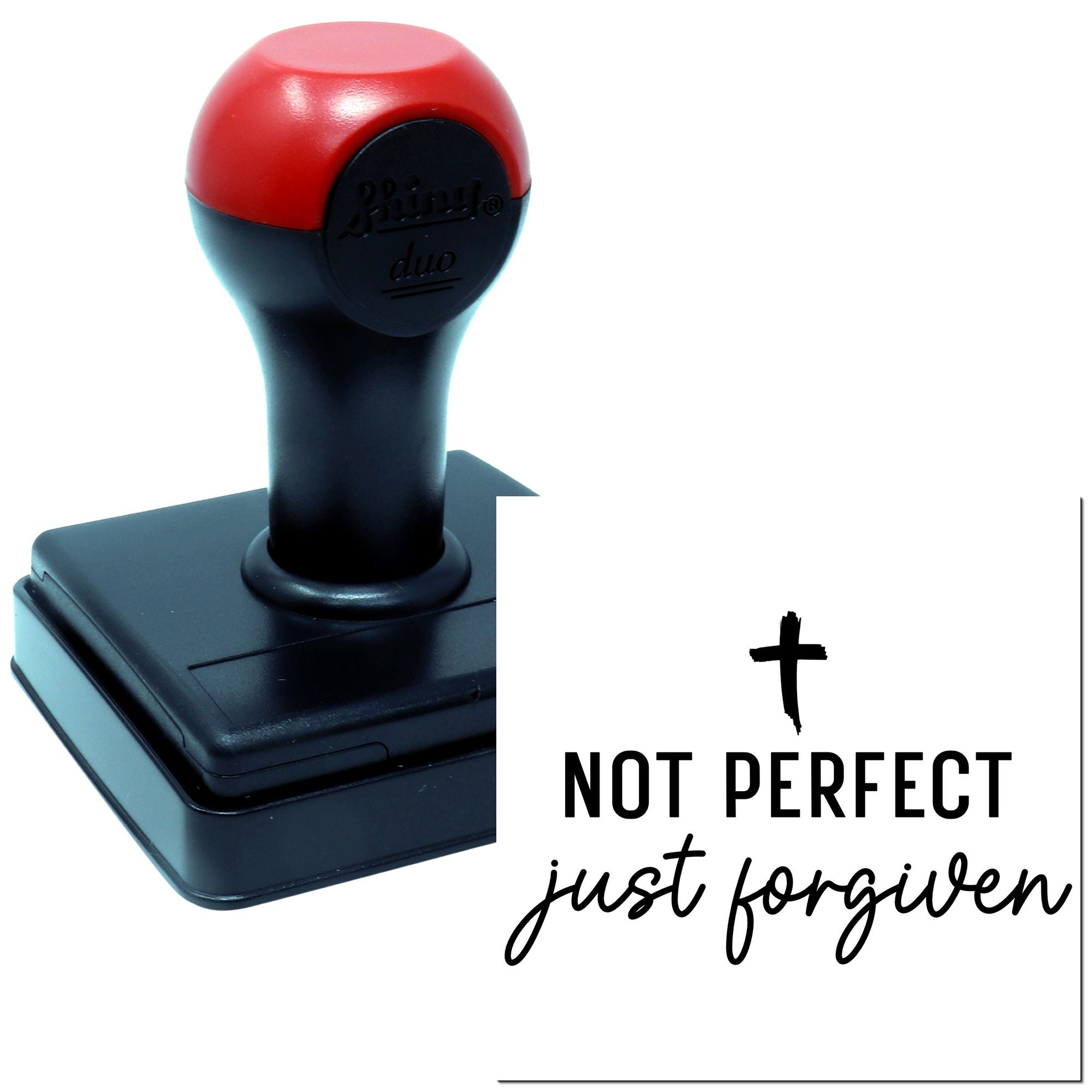 Duo Imperfect Yet Redeemed By Grace Hand Stamp