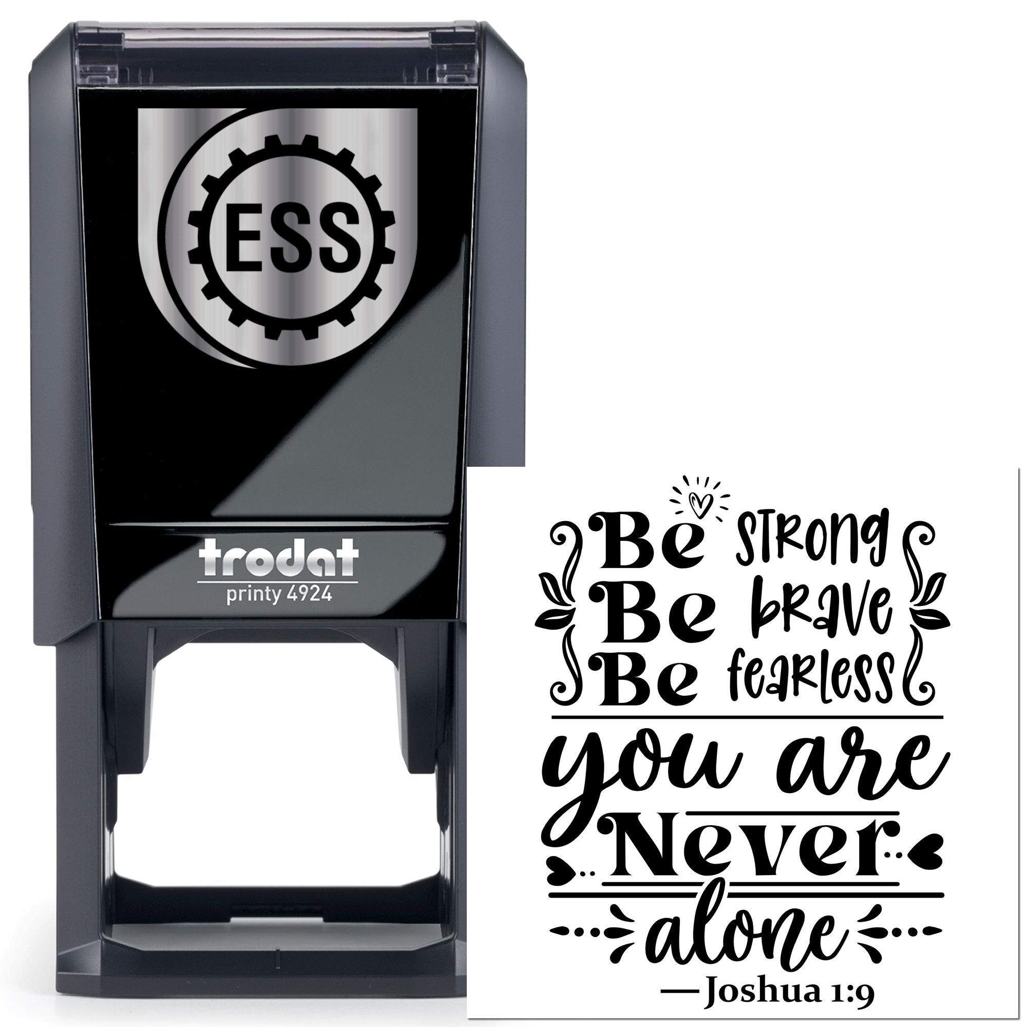 Self-Inking Encouraging Scripture Handcraft Stamp