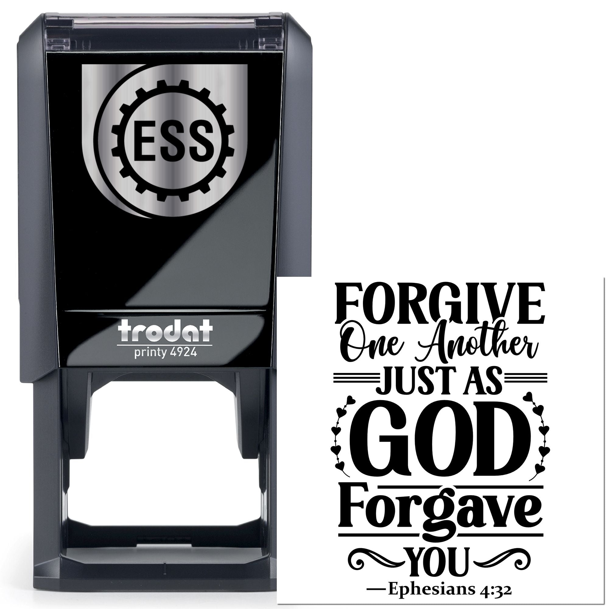 Self-Inking Forgiveness Quote Paper Goods Stamp